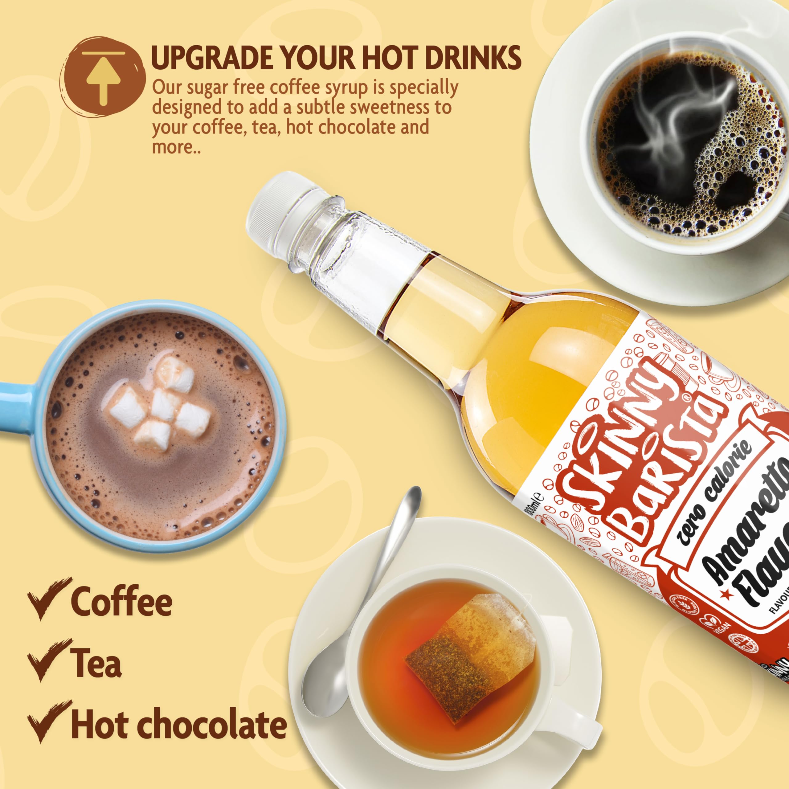 The Skinny Food Co Skinny Barista Zero Calorie Coffee Syrup - Zero VAT ZER001
