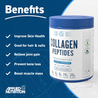 Applied Nutrition Collagen Peptides Unflavoured - 300g - Bovine Collagen Powder