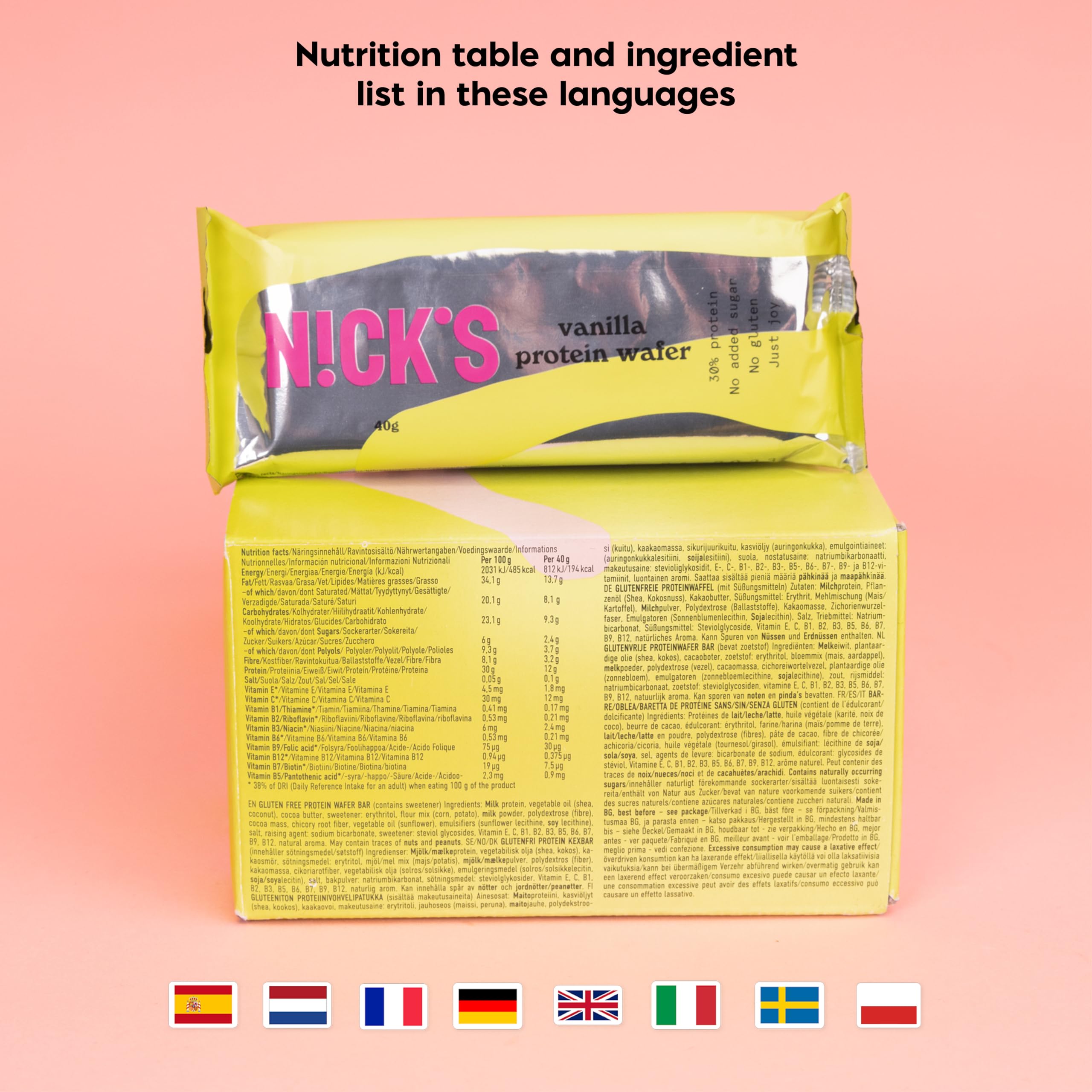 NICK'S Protein Wafer