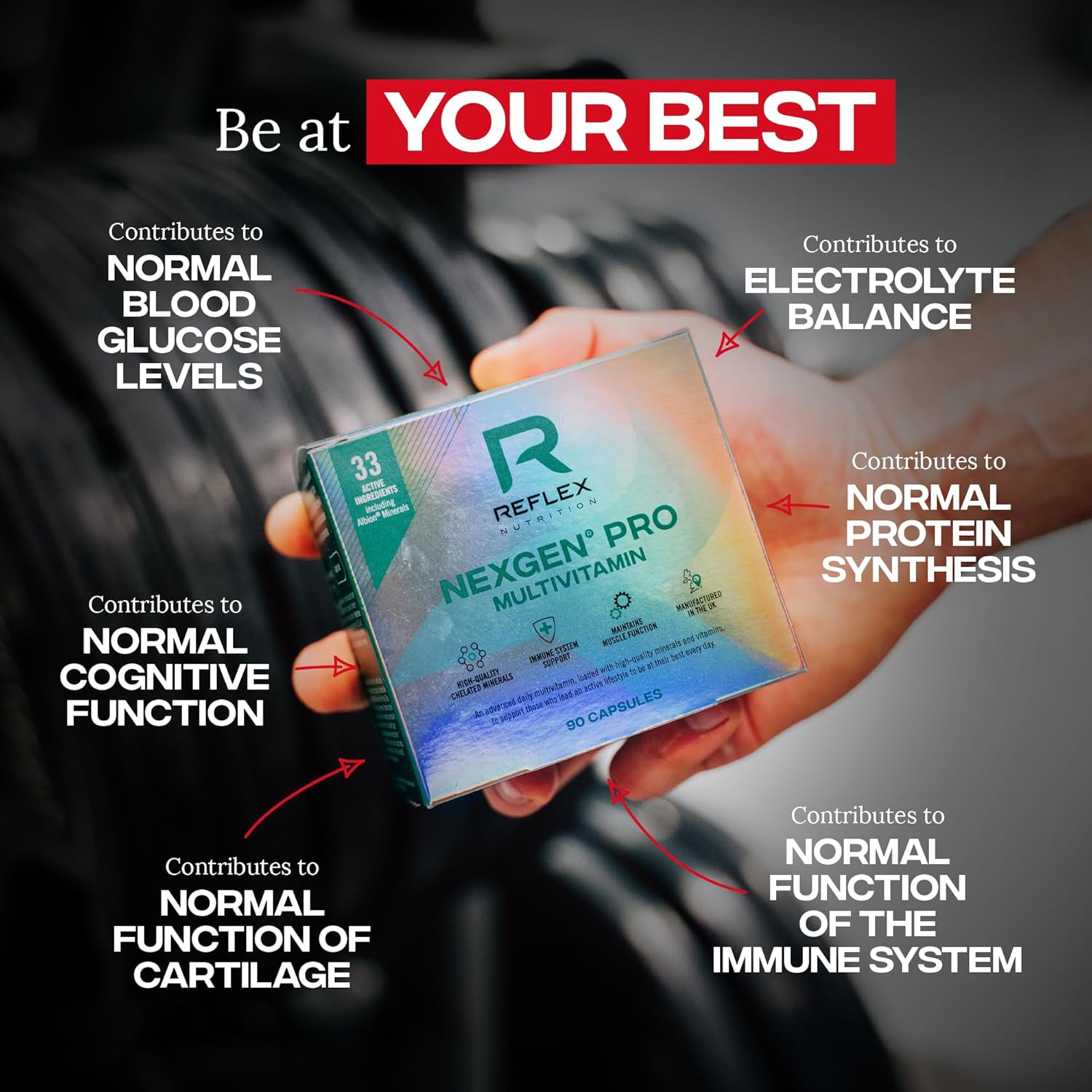 Reflex Nutrition Nexgen Pro - 90 Caps - Lactobacillus