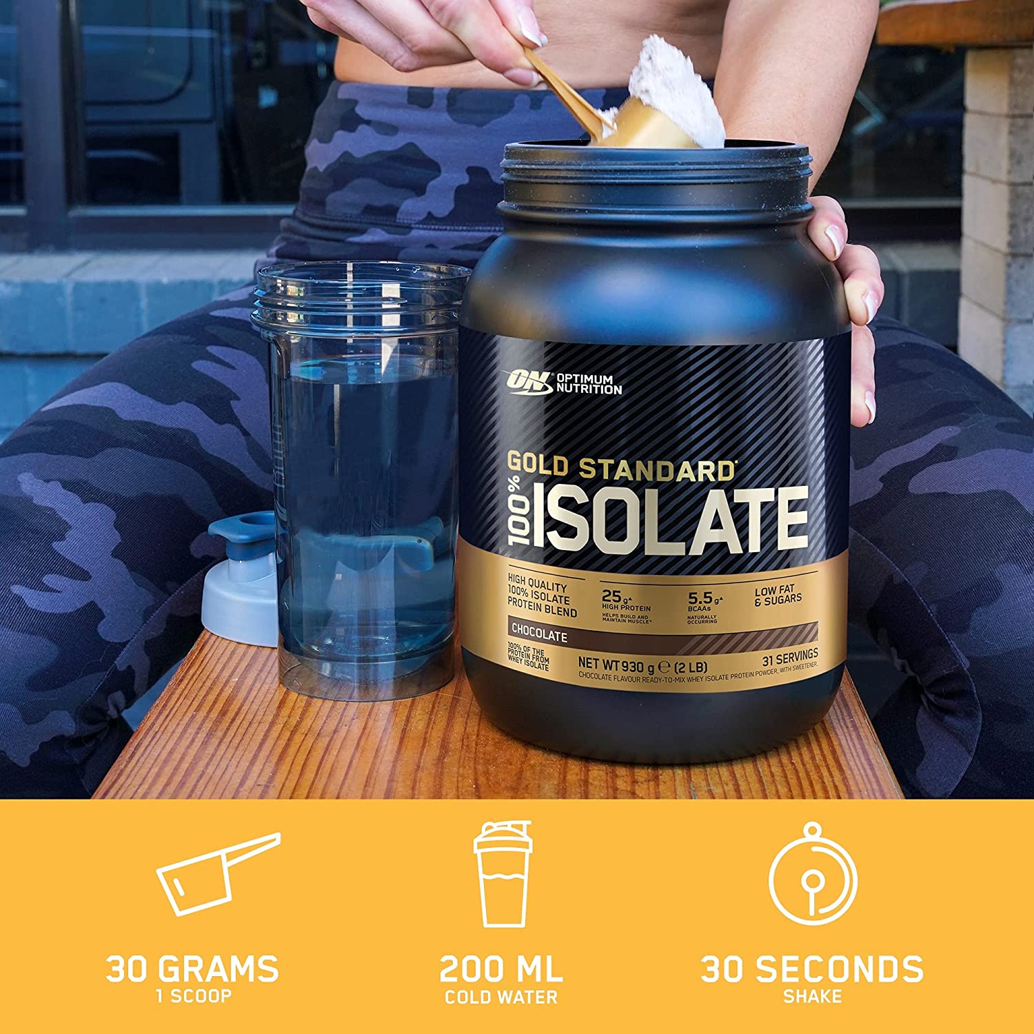 Optimum Nutrition Gold Standard 100% Isolate - Whey Proteins