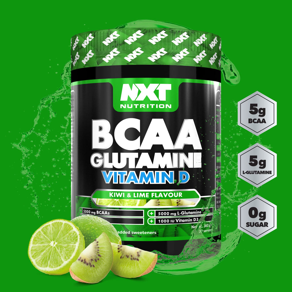 NXT Nutrition BCAA, Glutamine & VIt D 360g