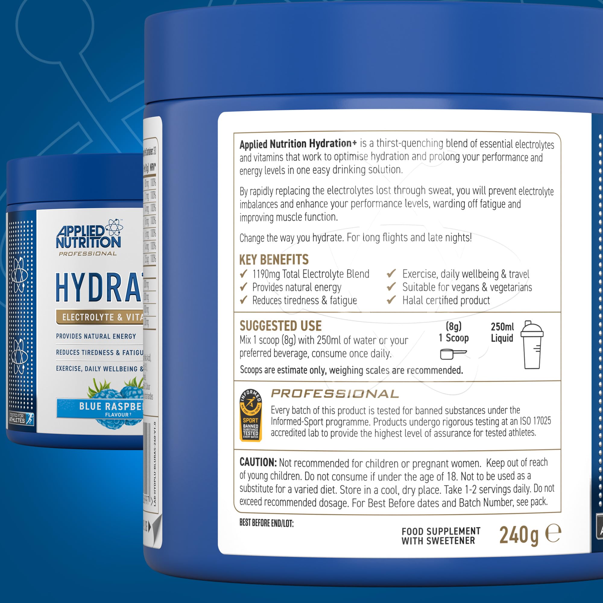 Applied Nutrition Hydration Powder - Sports & Energy Drink Mixes