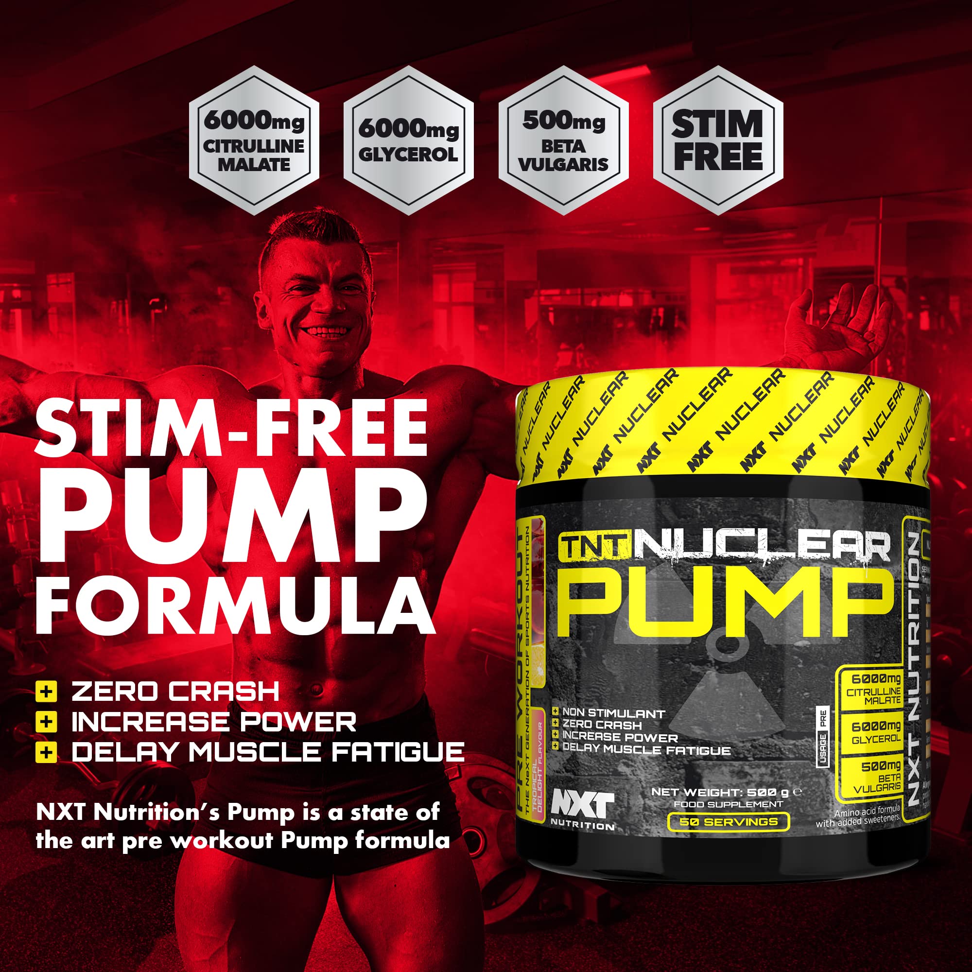 NXT Nutrition TNT Nuclear Pump 500g