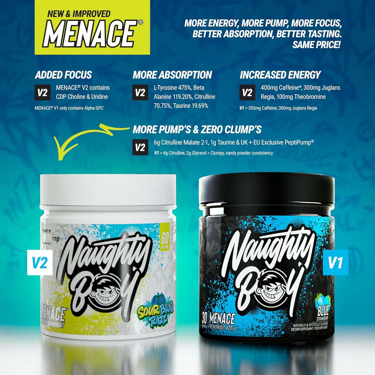 Naughty Boy Menace 210g