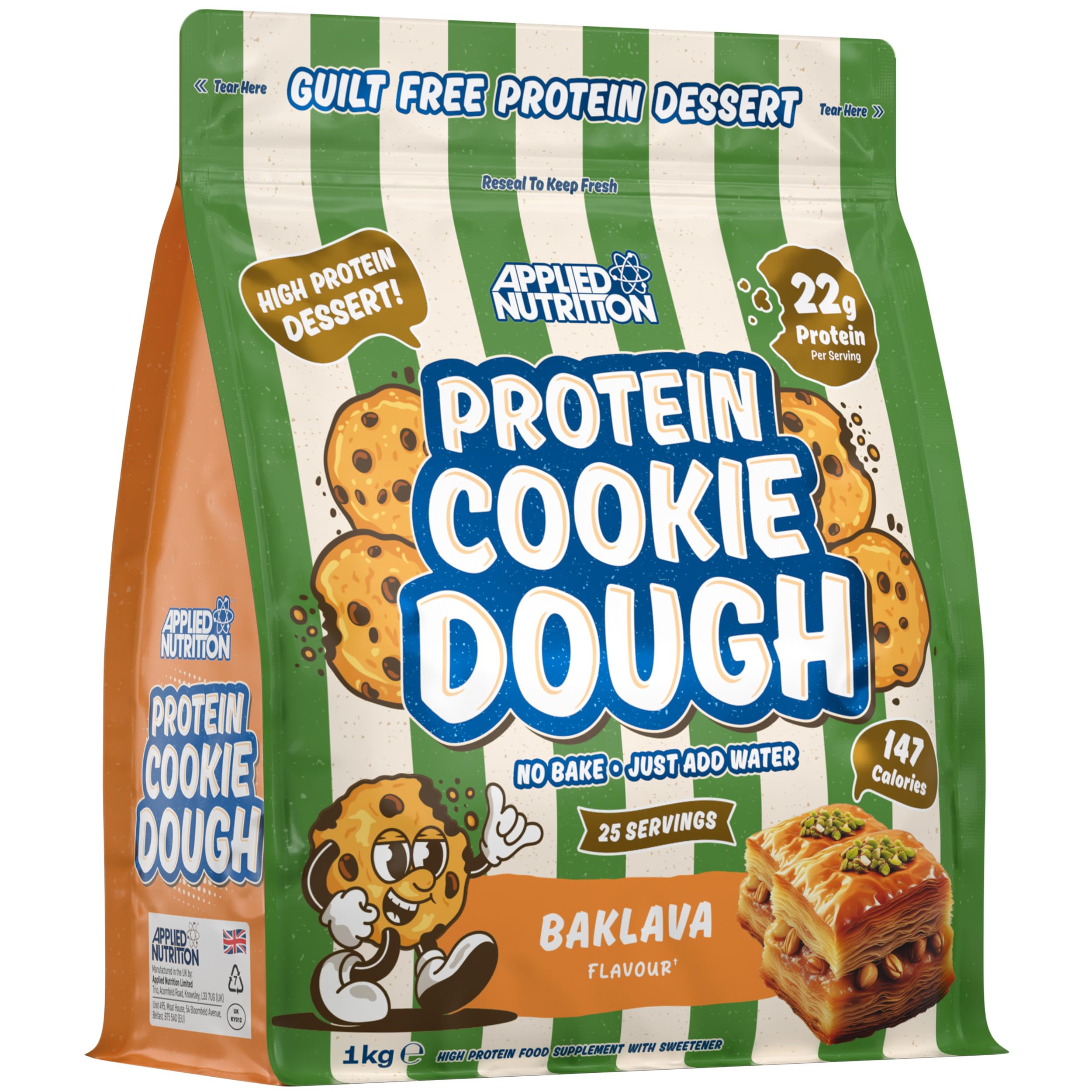 Applied Nutrition Protein Cookie Dough - Protein Cookie Dough Powder