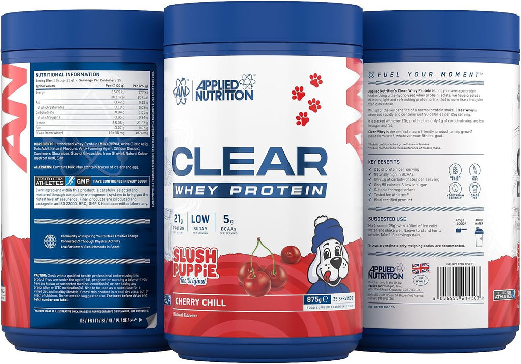Applied Nutrition Clear Whey Protein – Refreshing High-Protein Juice