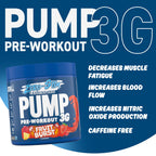 Blue Applied Nutrition Pump 3G Zero container with citrulline malate and vitamin B12