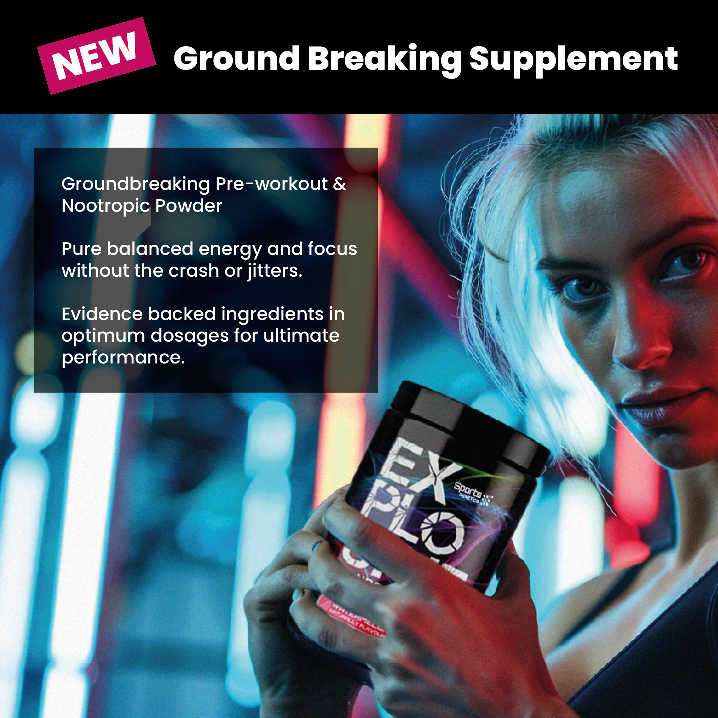 Sports Genetics Explosive - Pre-Workout Powder