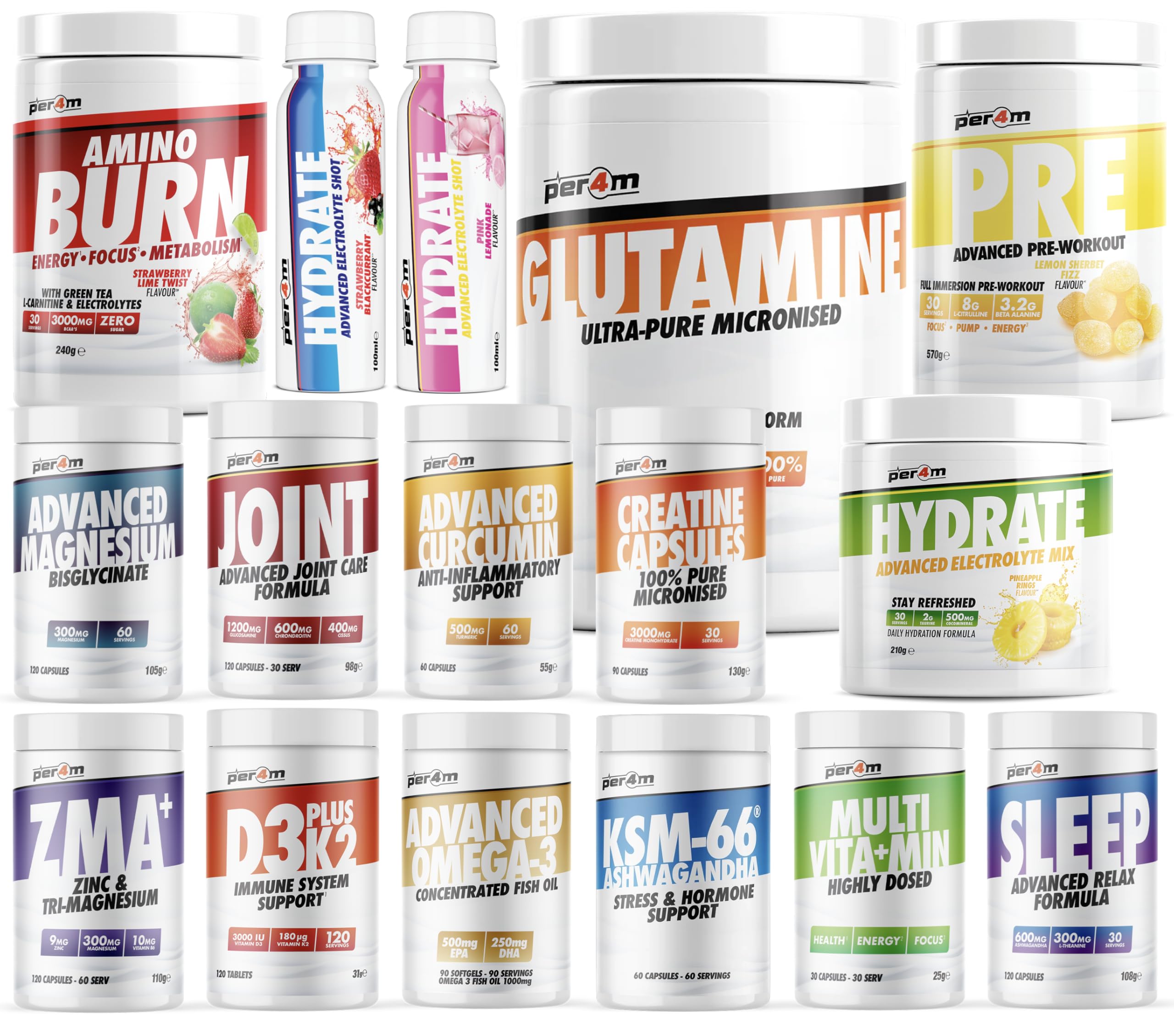 Per4m Curcumin - 60 Caps - Vitamins A-Z VIT002