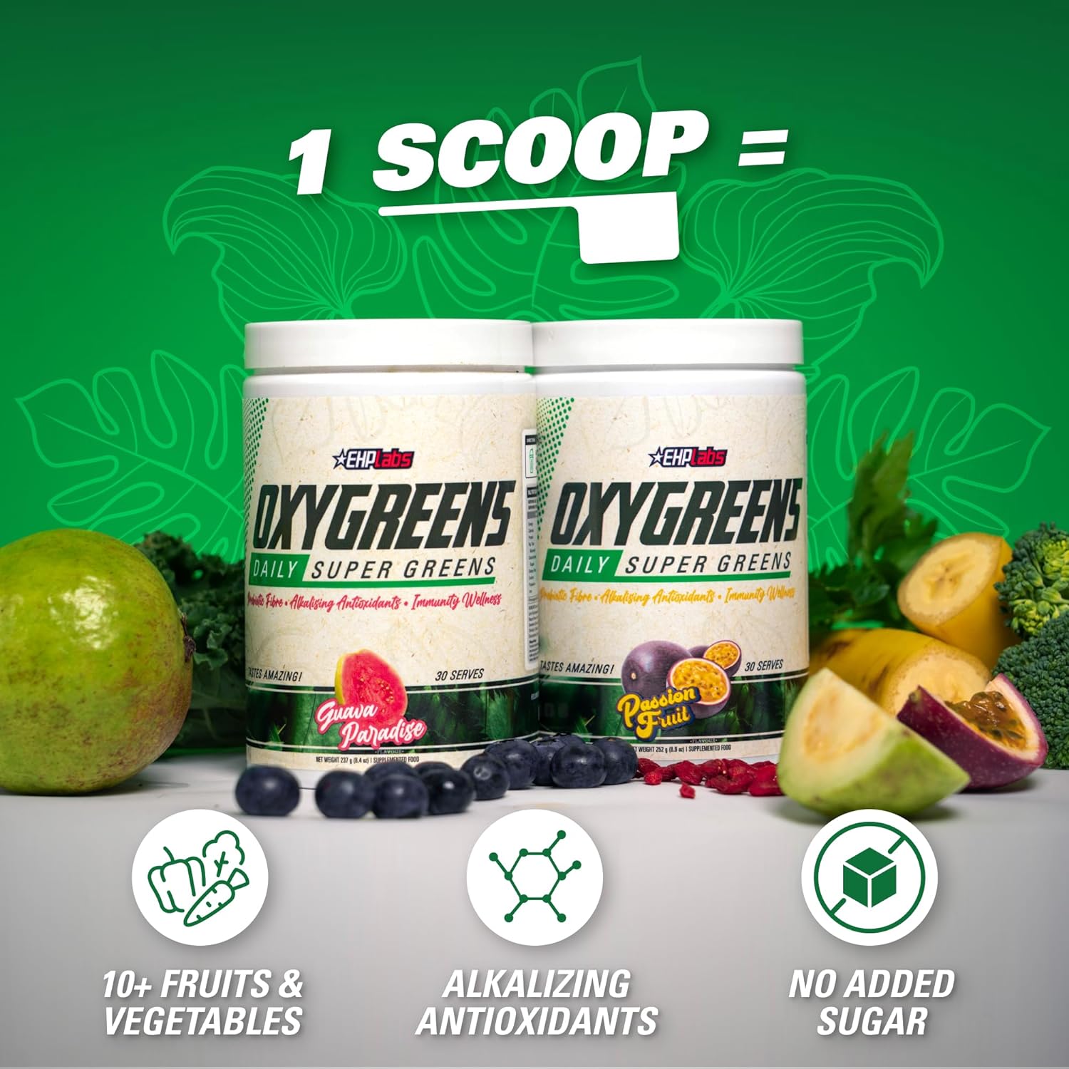 EHP Labs OxyGreens - Greens Powder