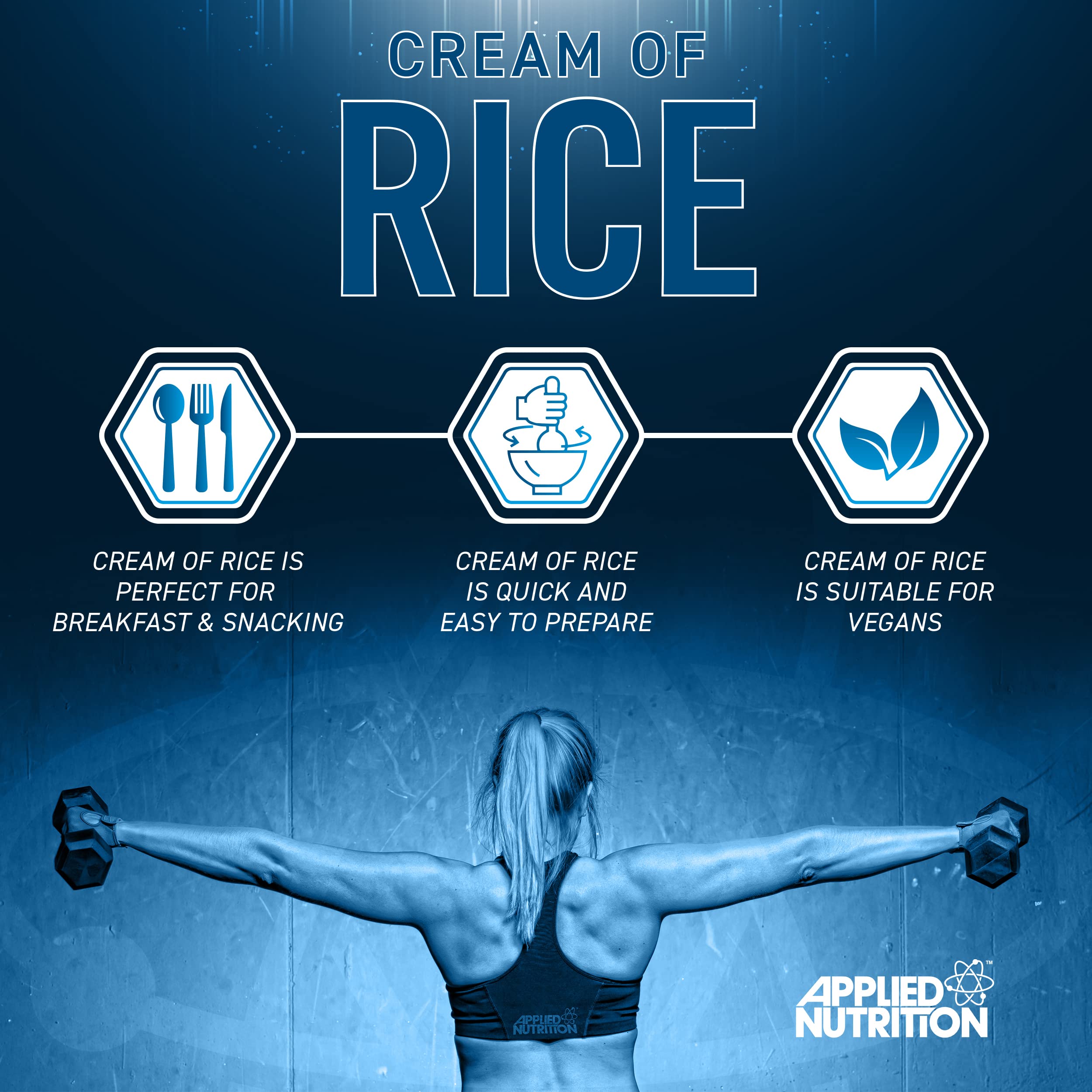 Applied Nutrition Cream Of Rice - Cream of Rice Powder