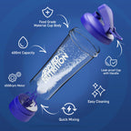 Applied Nutrition Tornado Electric Shaker 700ml with purple lid, leak-proof, quick mix