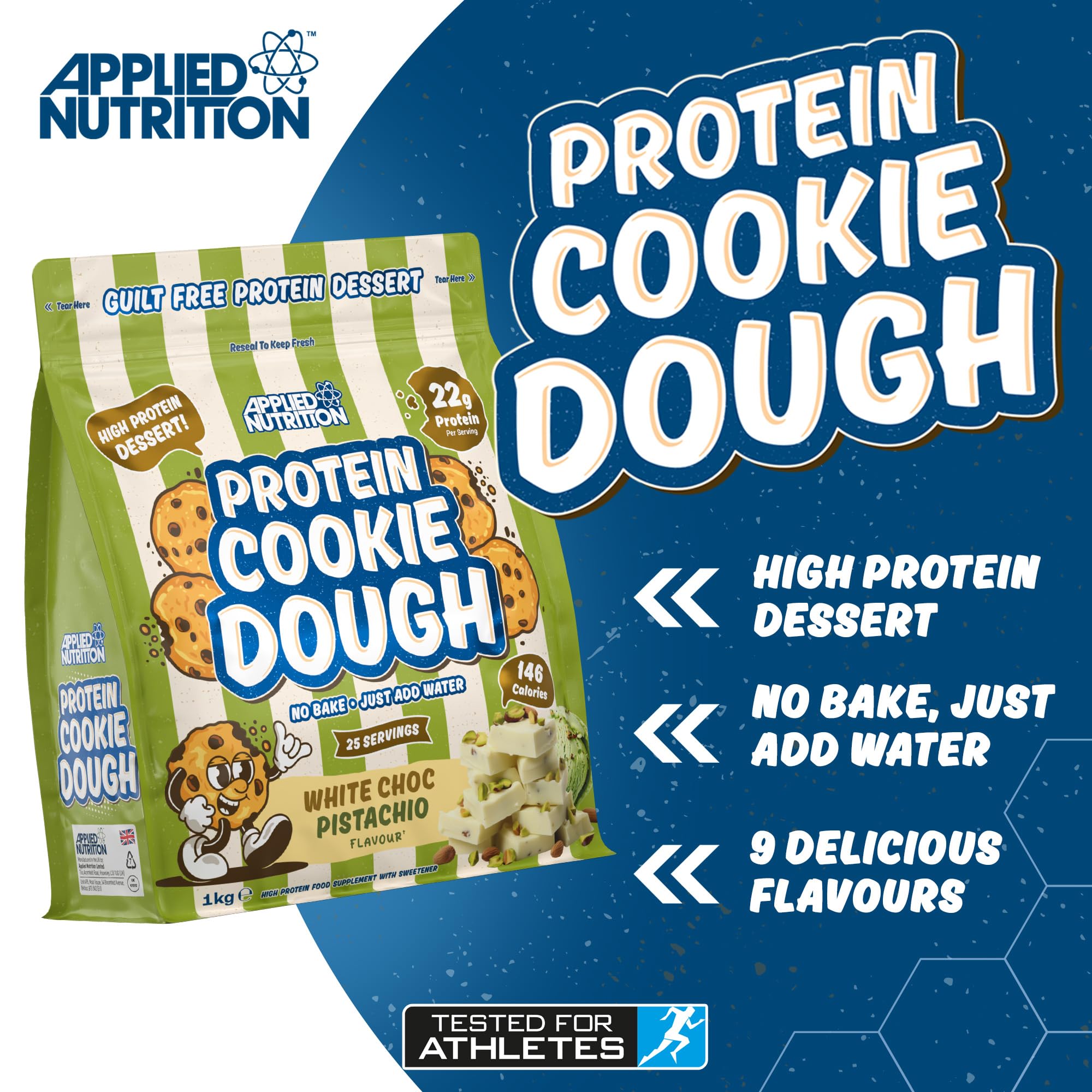 Applied Nutrition Protein Cookie Dough - Protein Cookie Dough Powder
