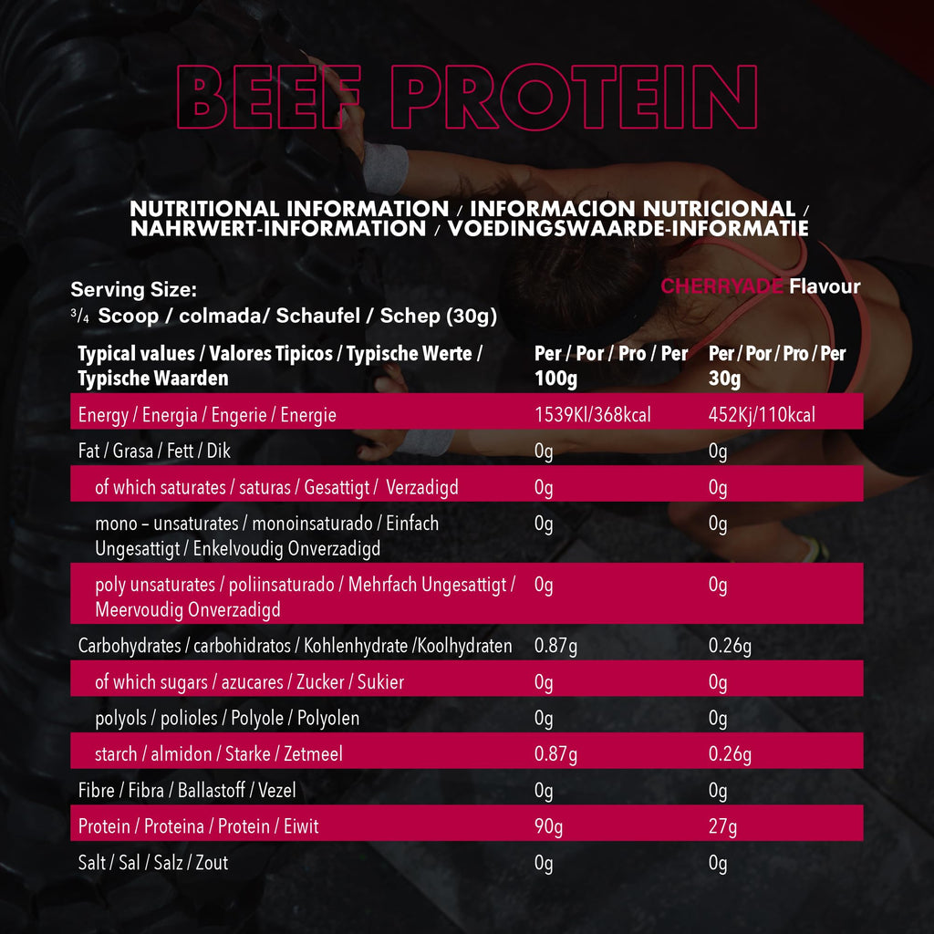 NXT Nutrition Beef Protein Isolate 540g