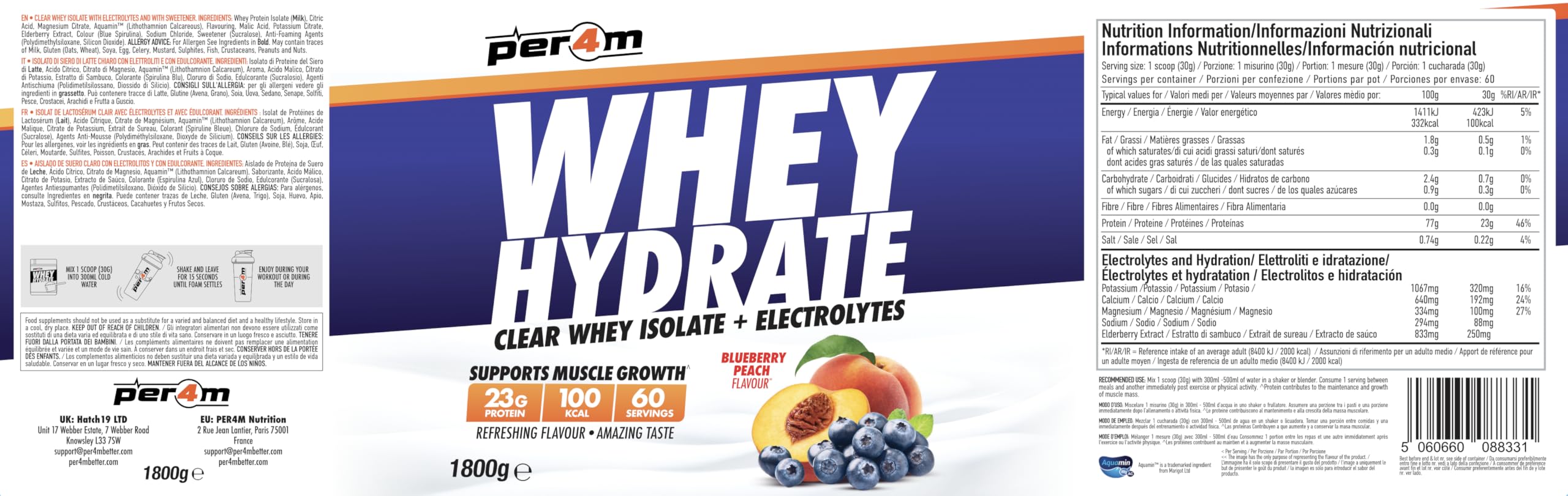 Per4m Whey Hydrate