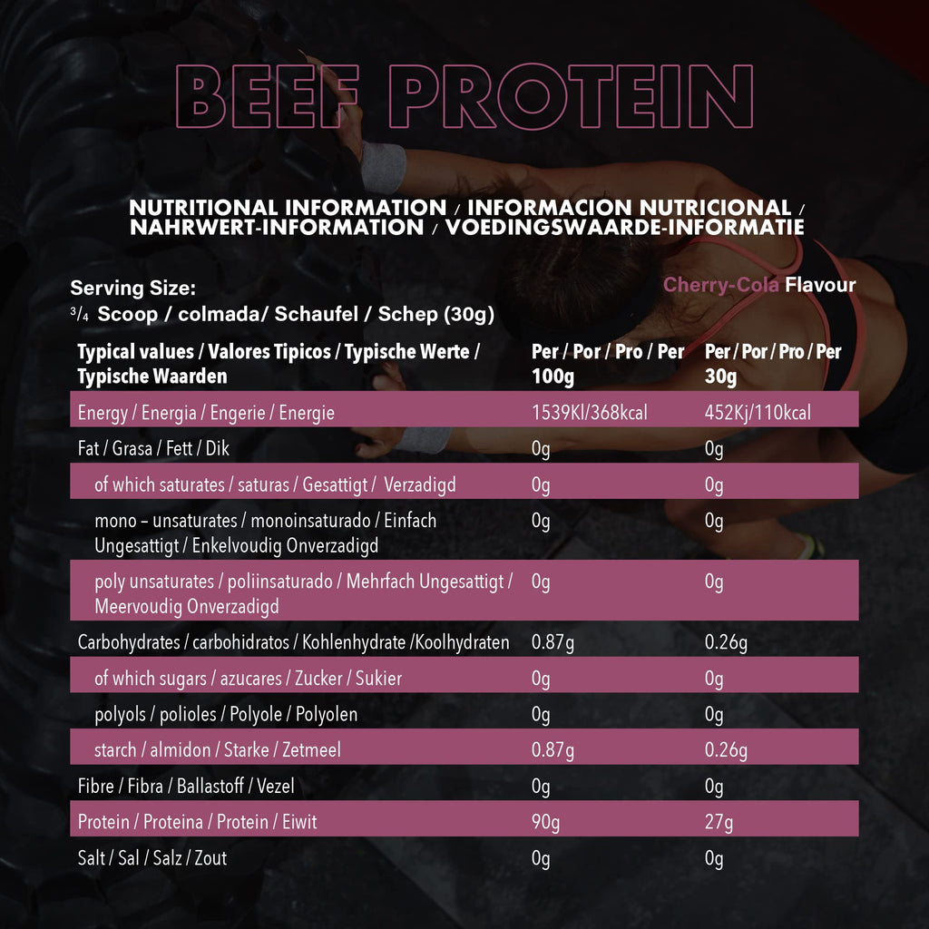 NXT Nutrition Beef Protein Isolate 540g