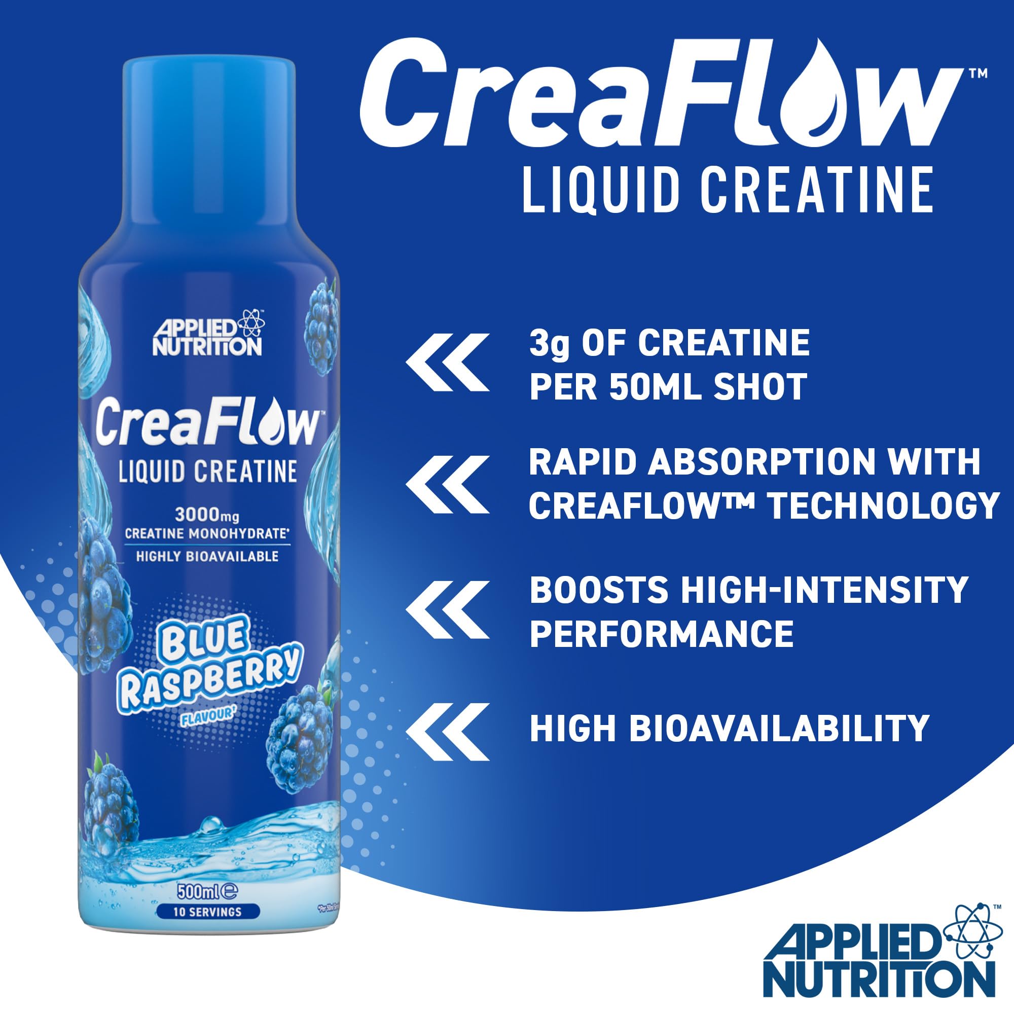 Applied Nutrition Crea Flow Liquid Creatine - Creatine Liquid