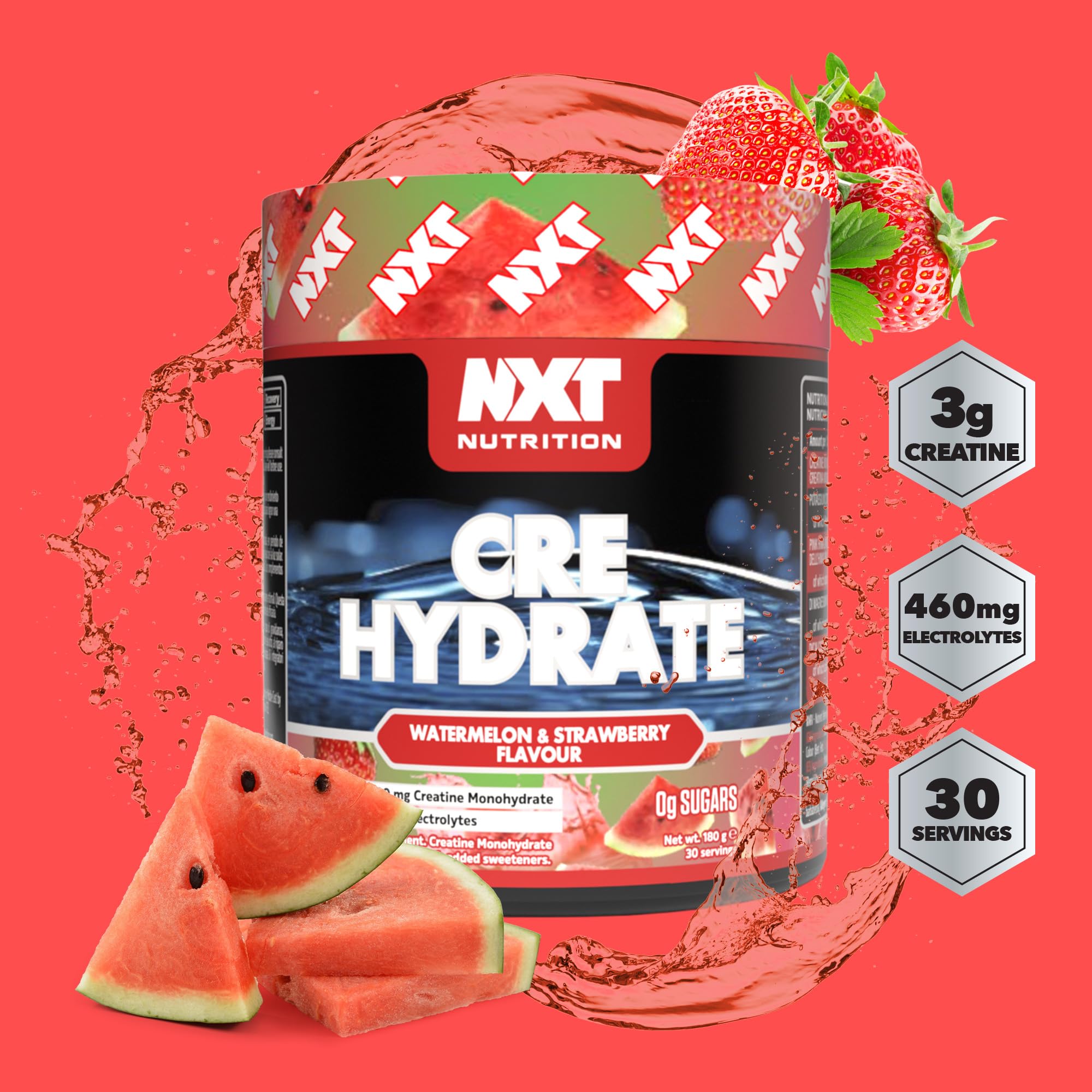 NXT Nutrition CRE Hydrate 180g