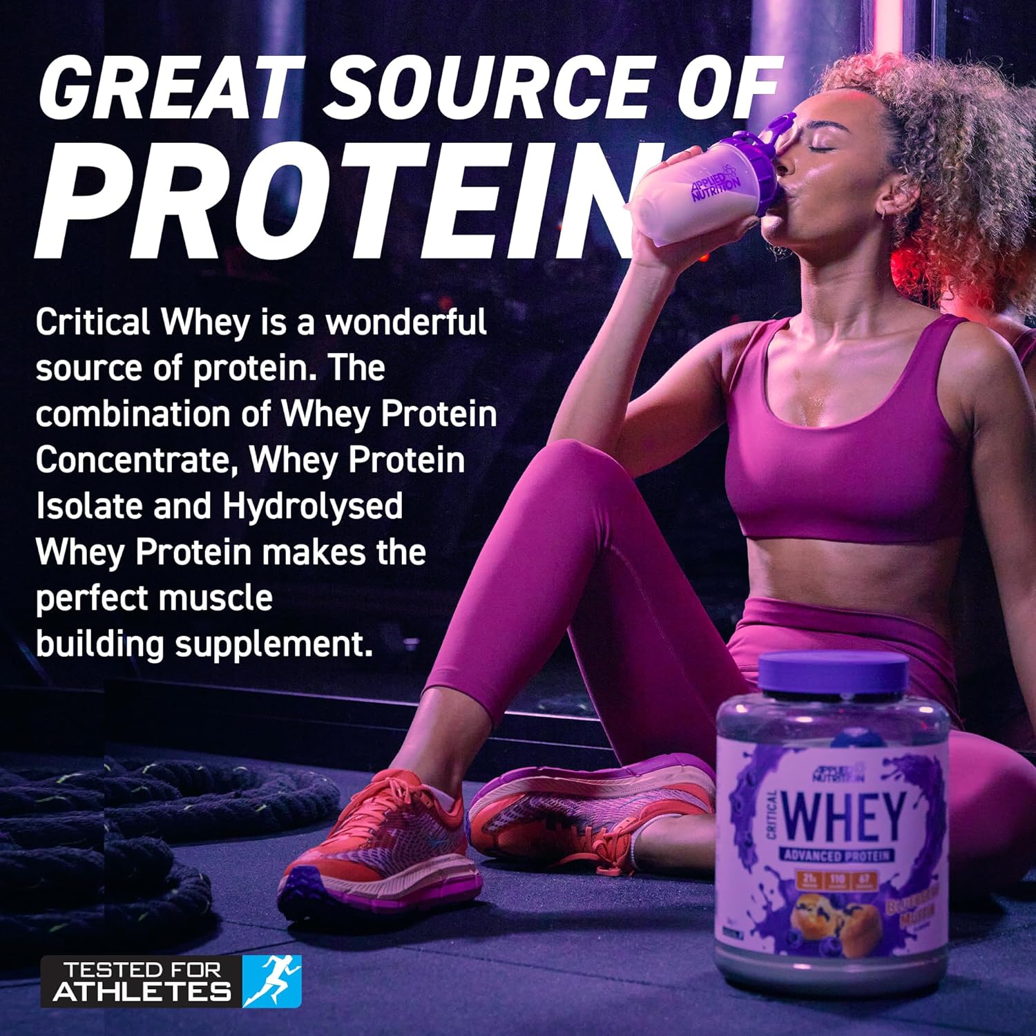 Applied Nutrition Critical Whey - Whey Protein Powder
