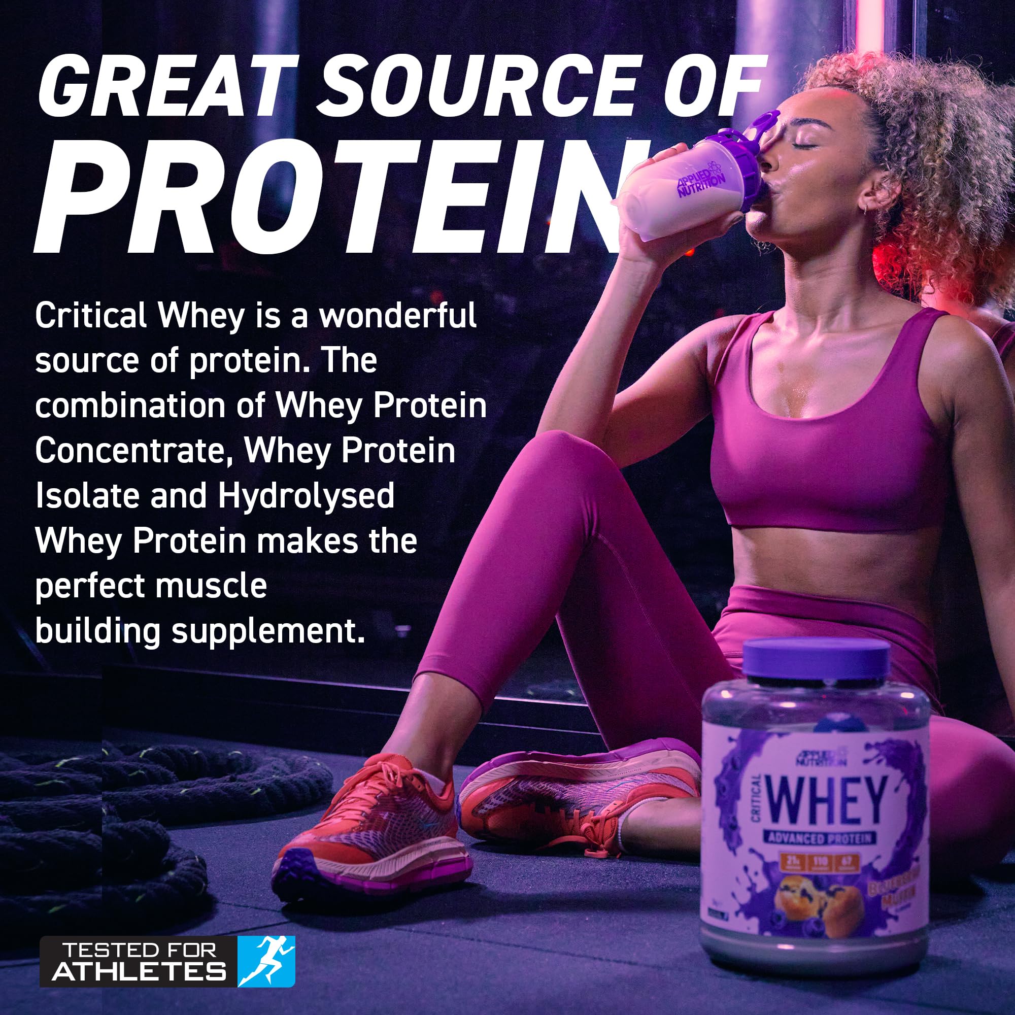 Applied Nutrition Critical Whey - Whey Protein Powder