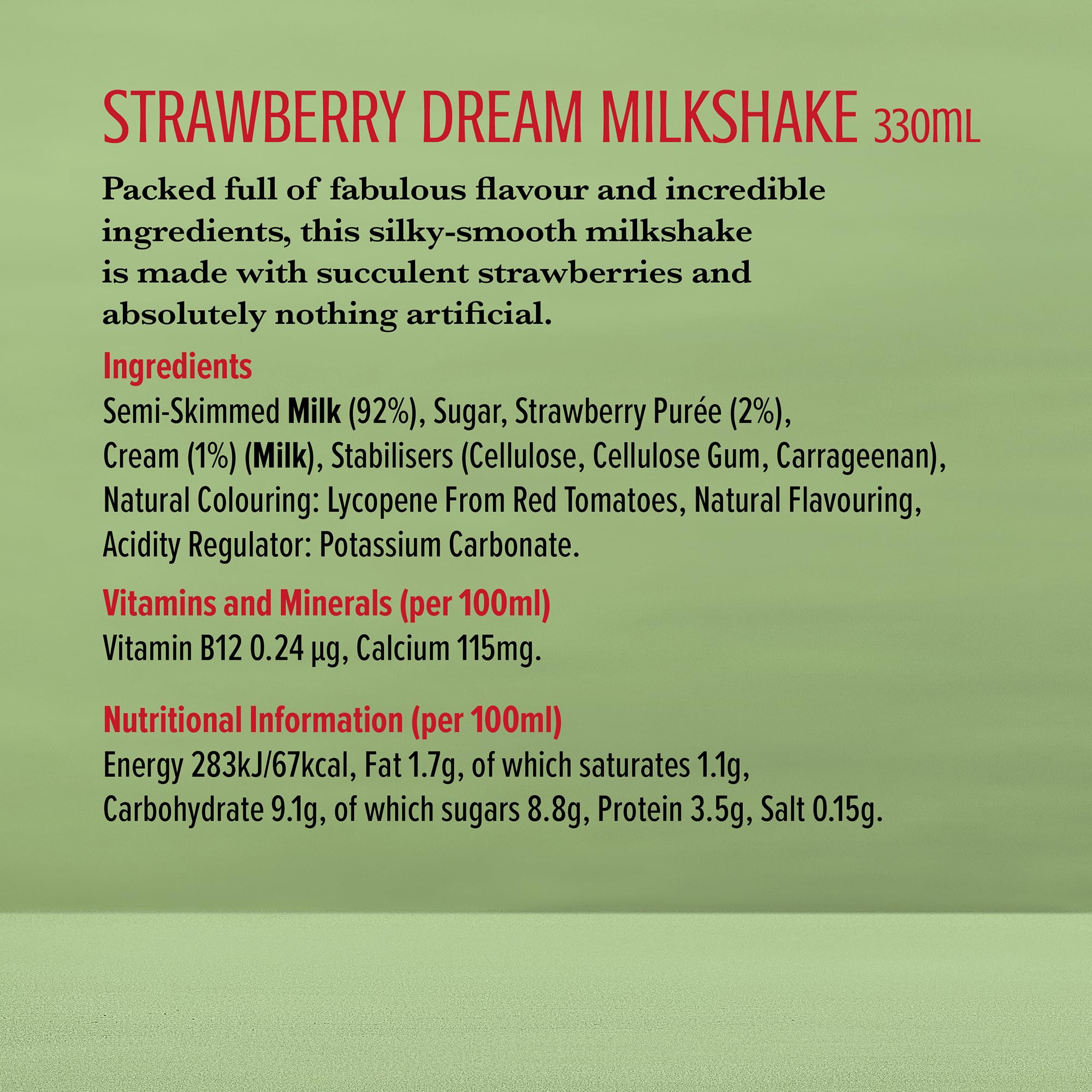Shaken Udder Milkshake - HFSS Compliant