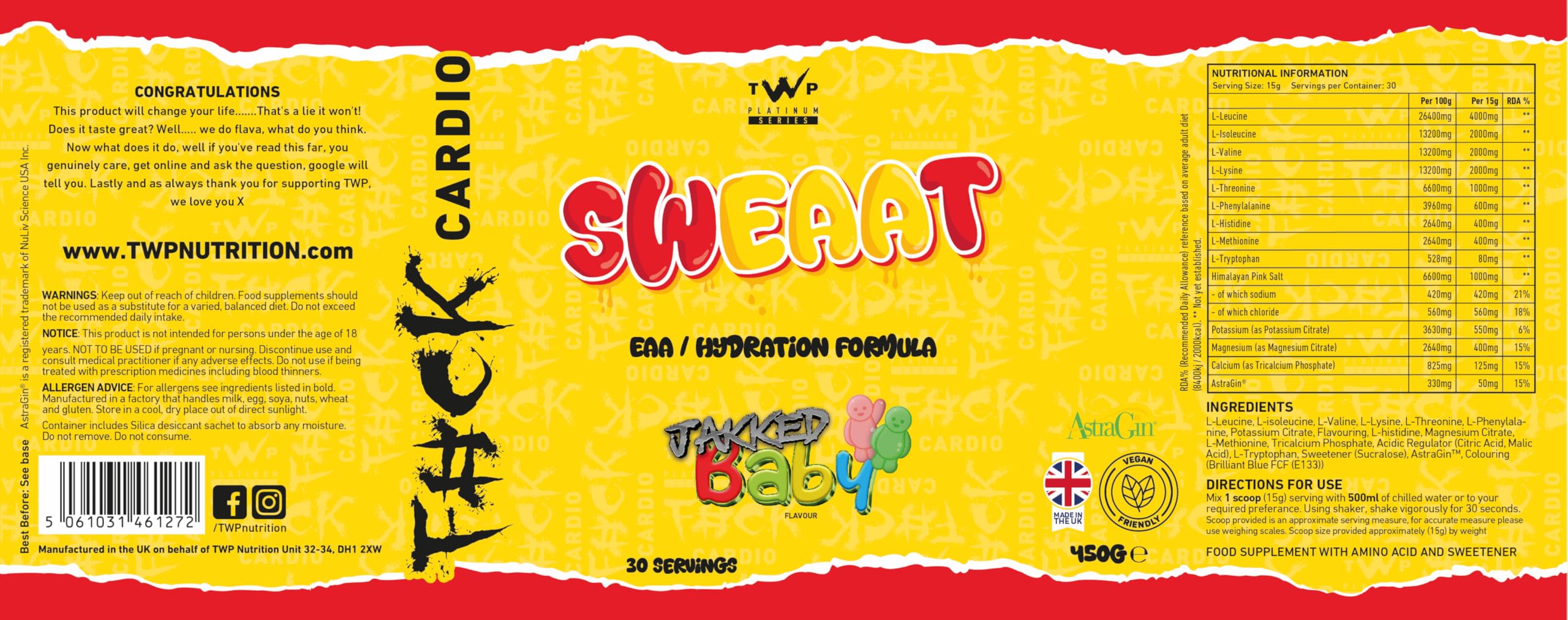 TWP SWEAAT - Recovery & Hydration Drinks
