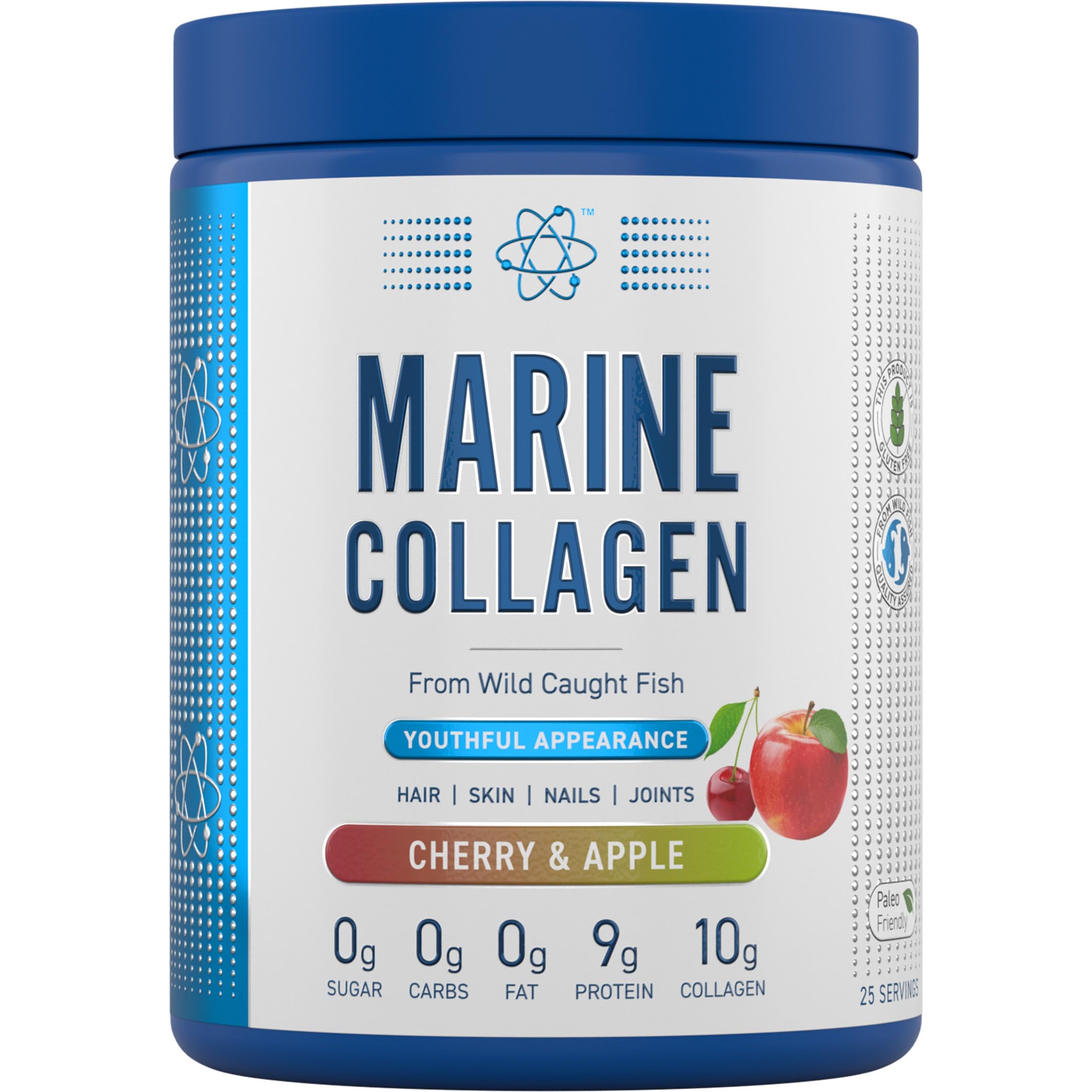 Applied Nutrition Marine Collagen - 300g / Cherry Apple - Marine Collagen Powder
