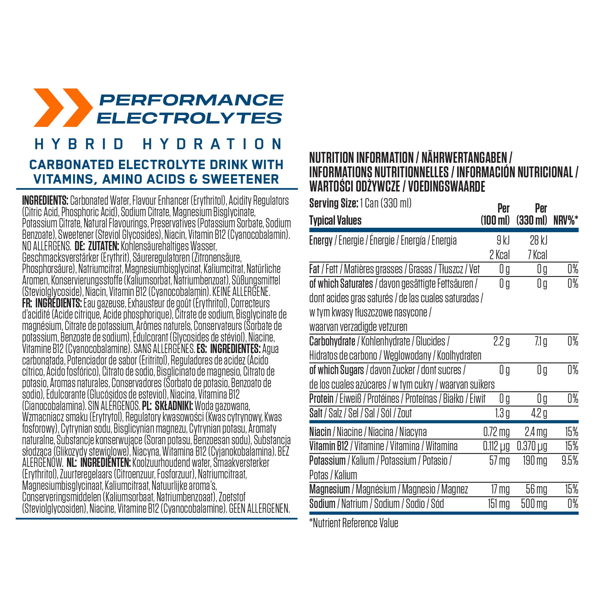 Applied Nutrition NA.11 12x330ml