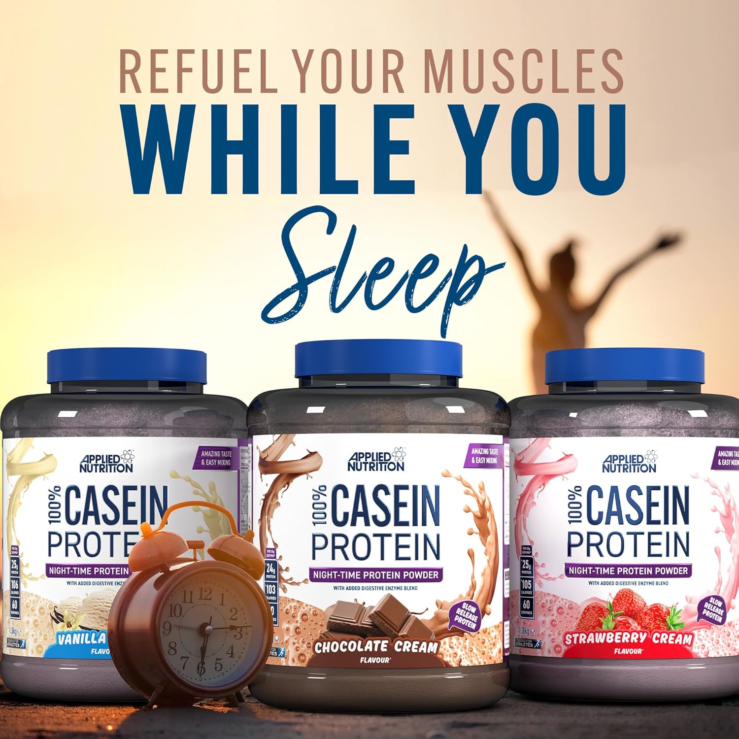 Applied Nutrition Casein - Micellar Casein Protein Powder