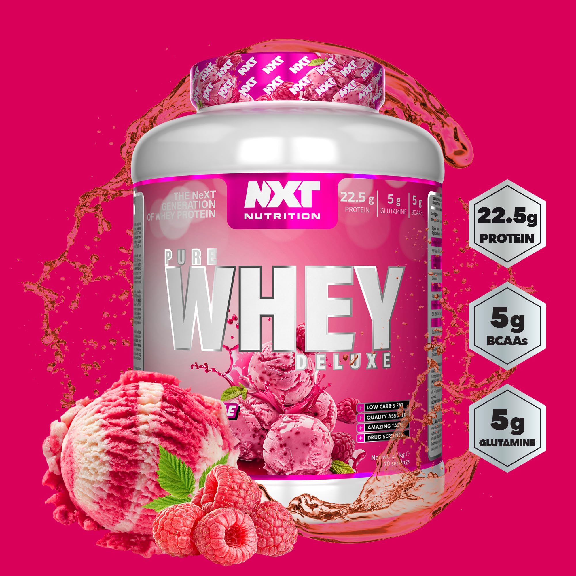 NXT Nutrition Pure Whey Deluxe 2.1kg
