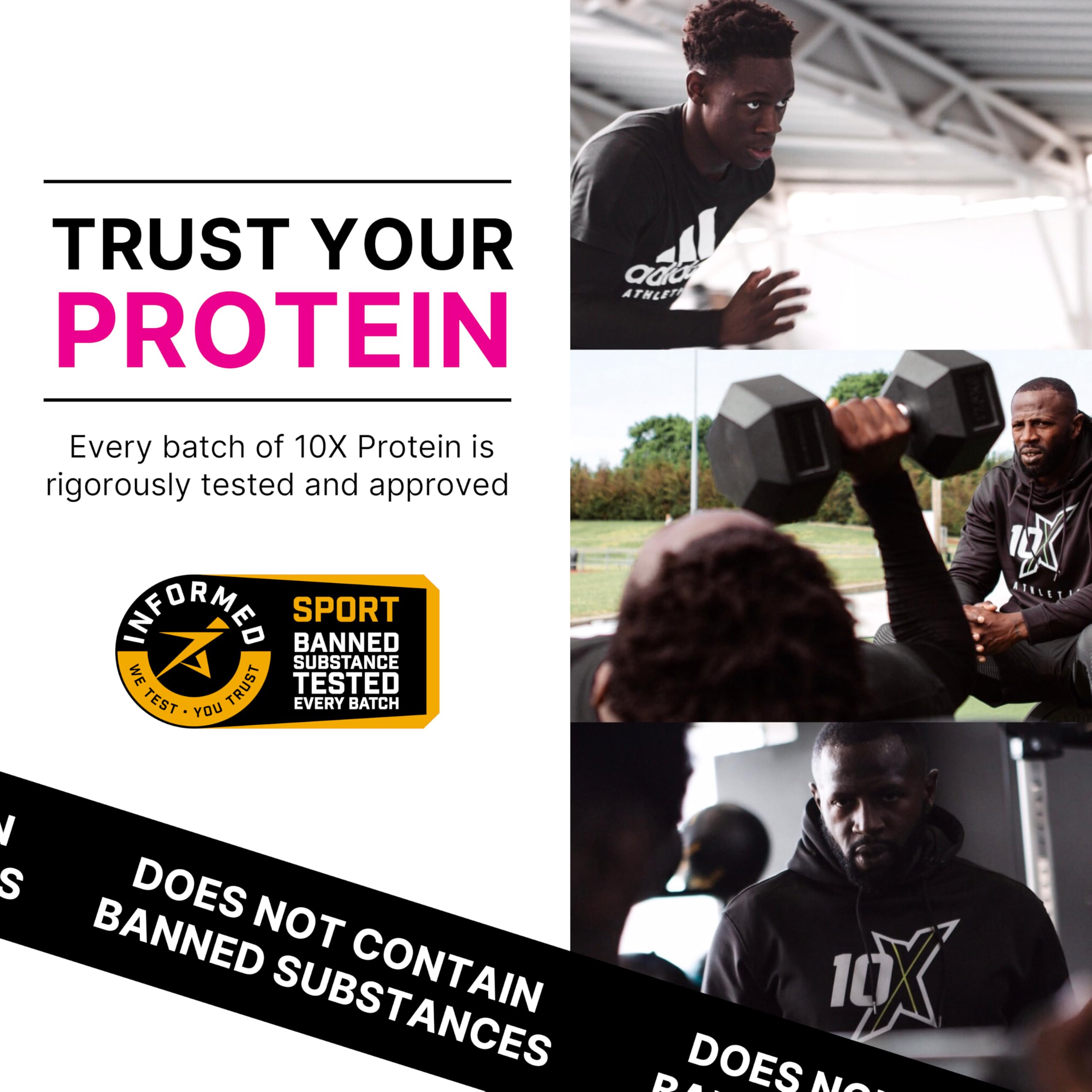 10X Athletic Vegan Protein - Vegan Protein Powder