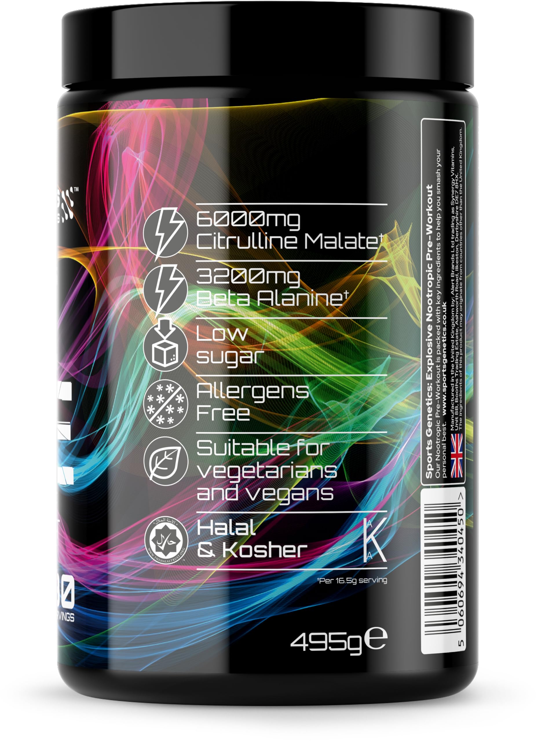Sports Genetics Explosive - Pre-Workout Powder