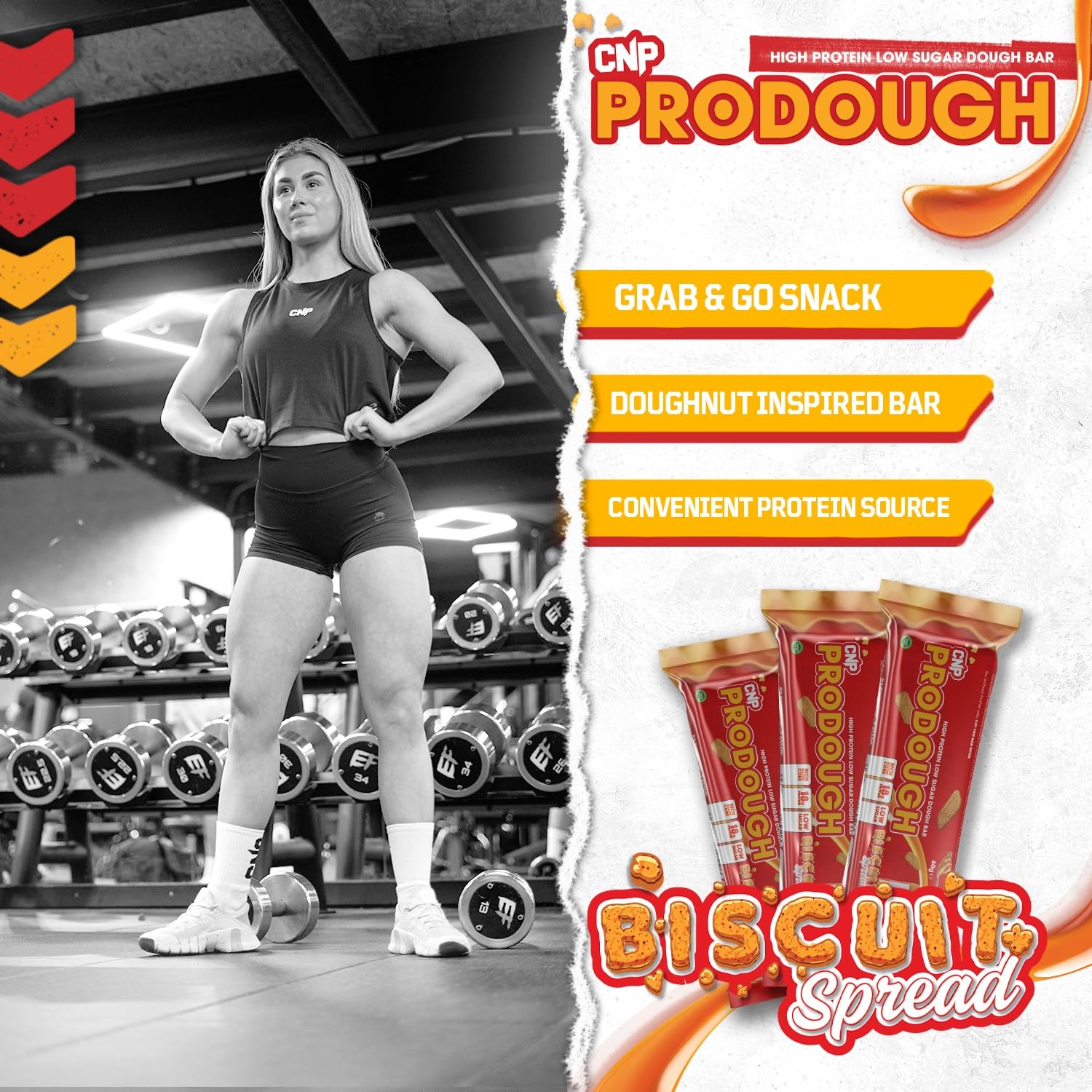 CNP ProDough Bar - Protein Bars