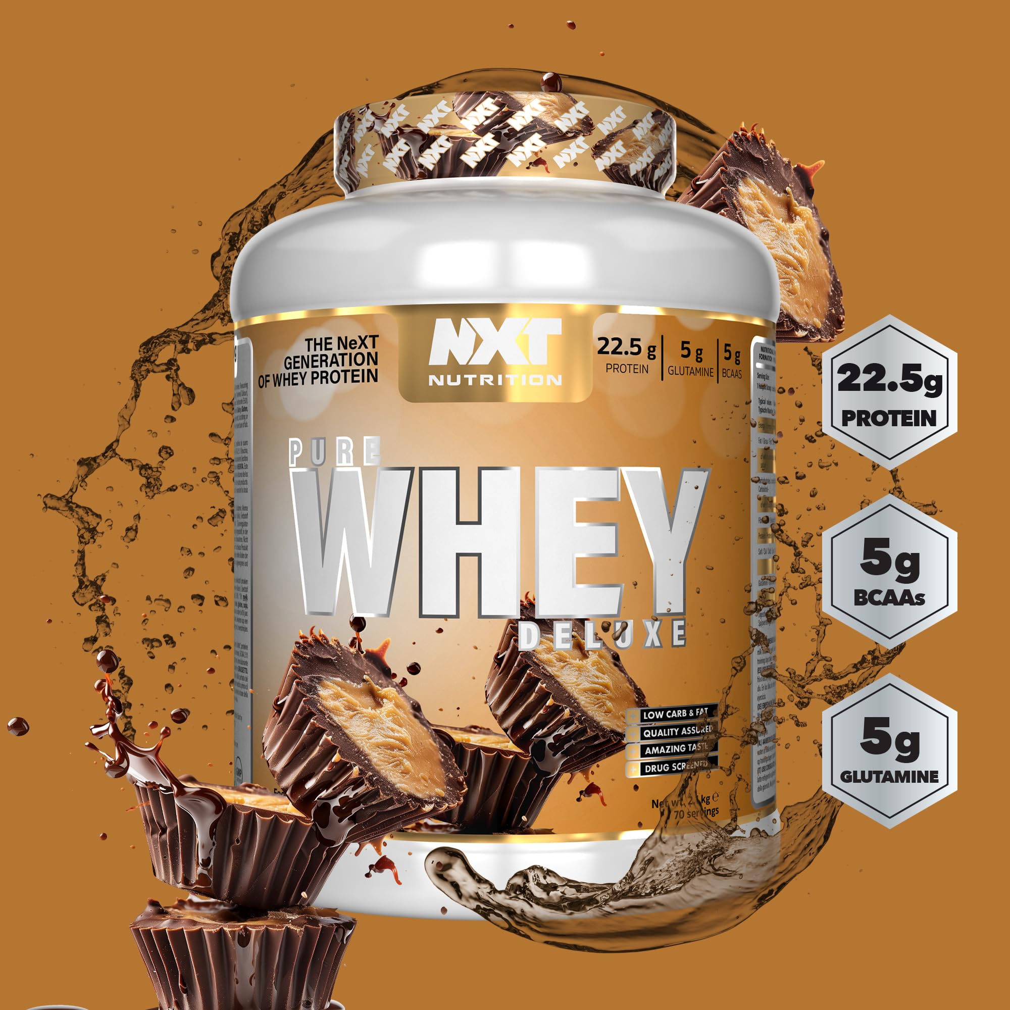 NXT Nutrition Pure Whey Deluxe 2.1kg