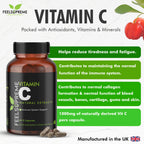 Feel Supreme Vitamin C supplement with acerola cherries for immune support and collagen