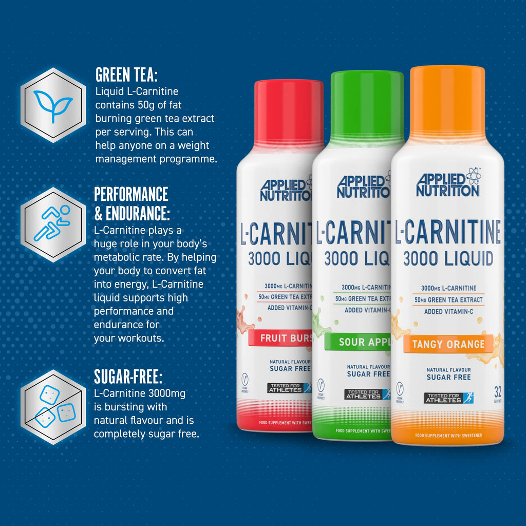 Applied Nutrition L-Carnitine 3000 - Carnitine Liquid