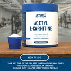Applied Nutrition Acetyl L-Carnitine 300g - 150g / Unflavoured - Carnitine Capsules