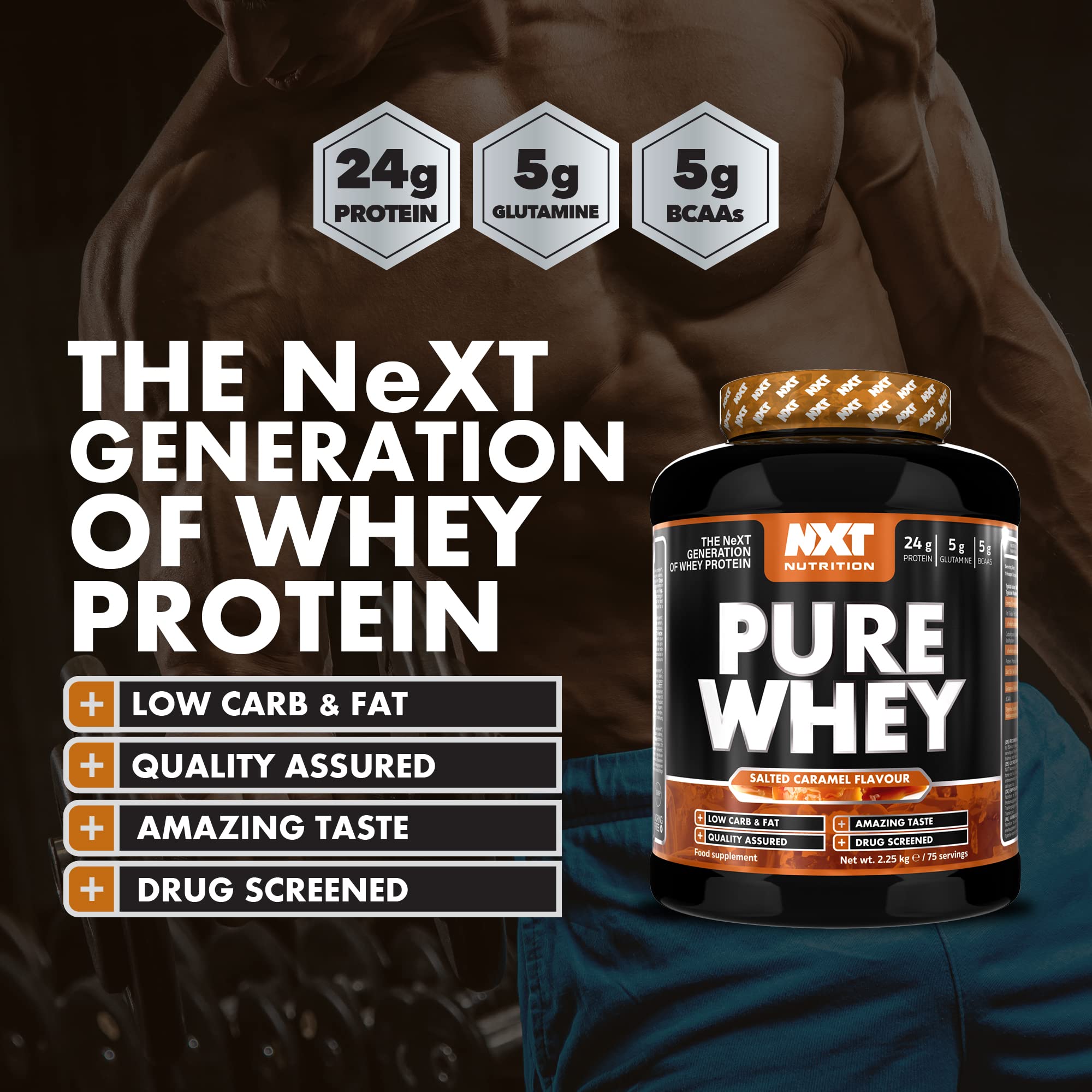 NXT Nutrition Pure Whey Deluxe 2.1kg