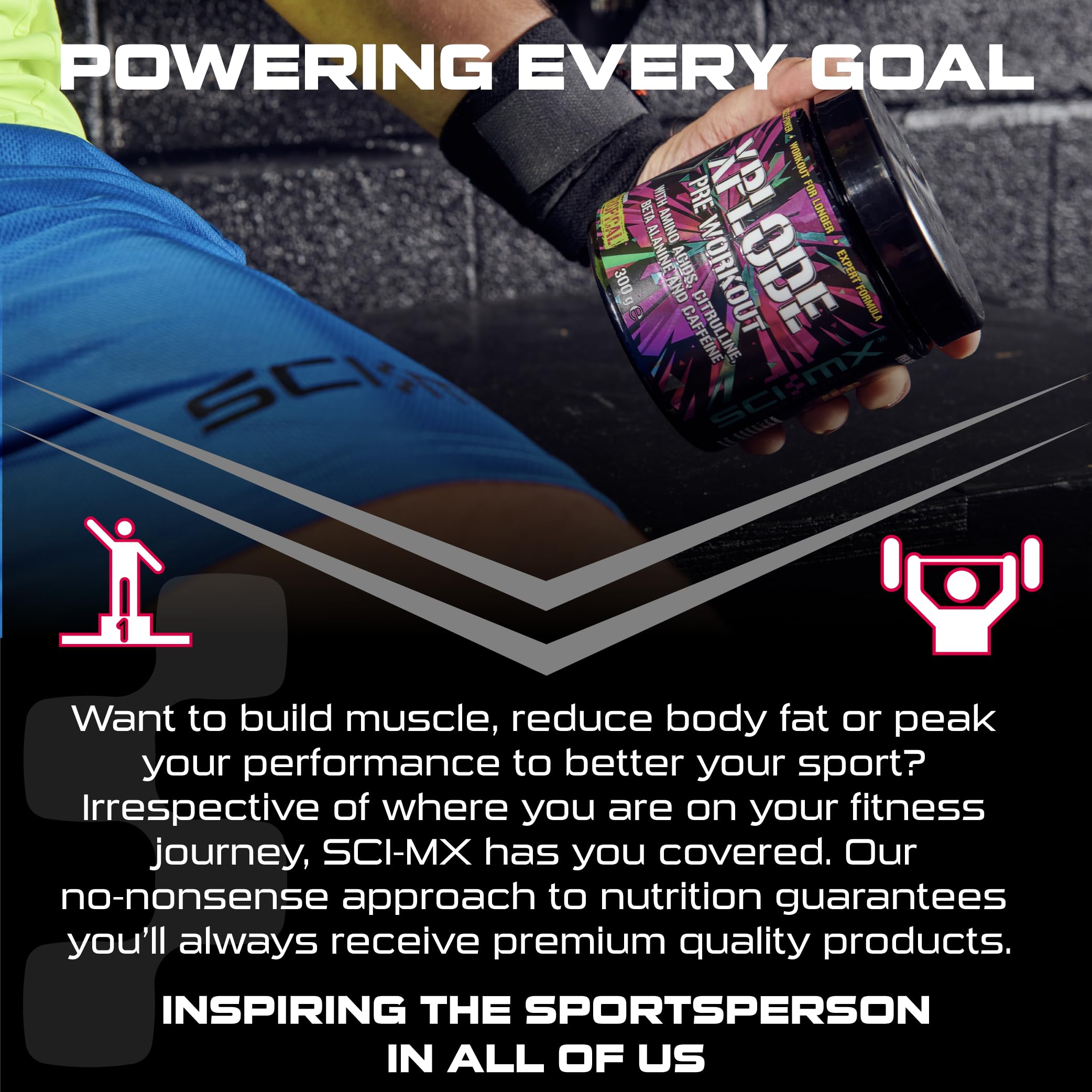 SCI-MX X-PLODE Pre-Workout - Pre-Workout Powder