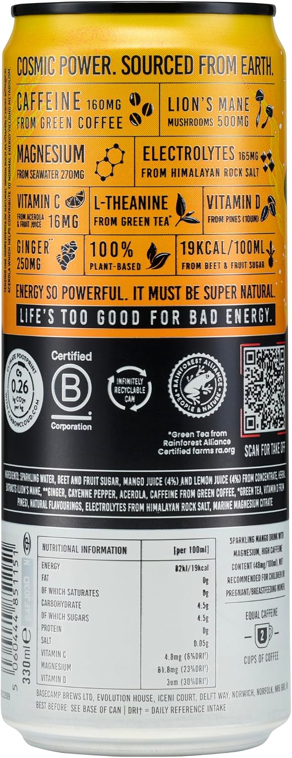 Tenzing Super Natural Energy 12x330ml