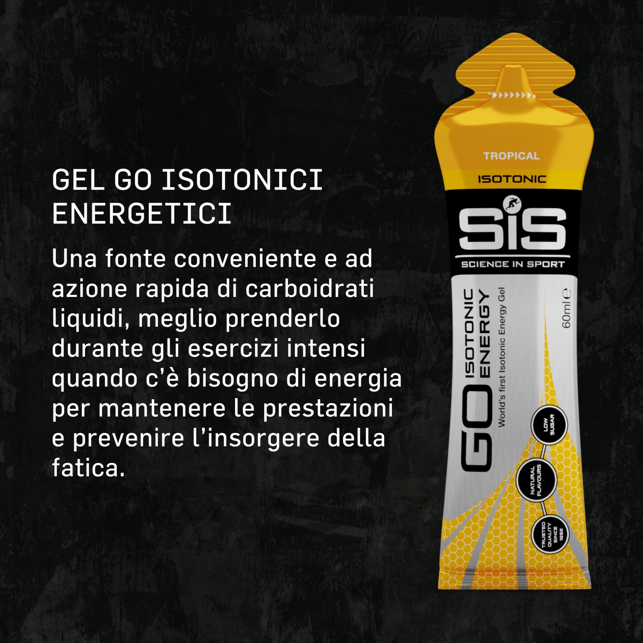 SIS Isotonic Gels - Energy Gels