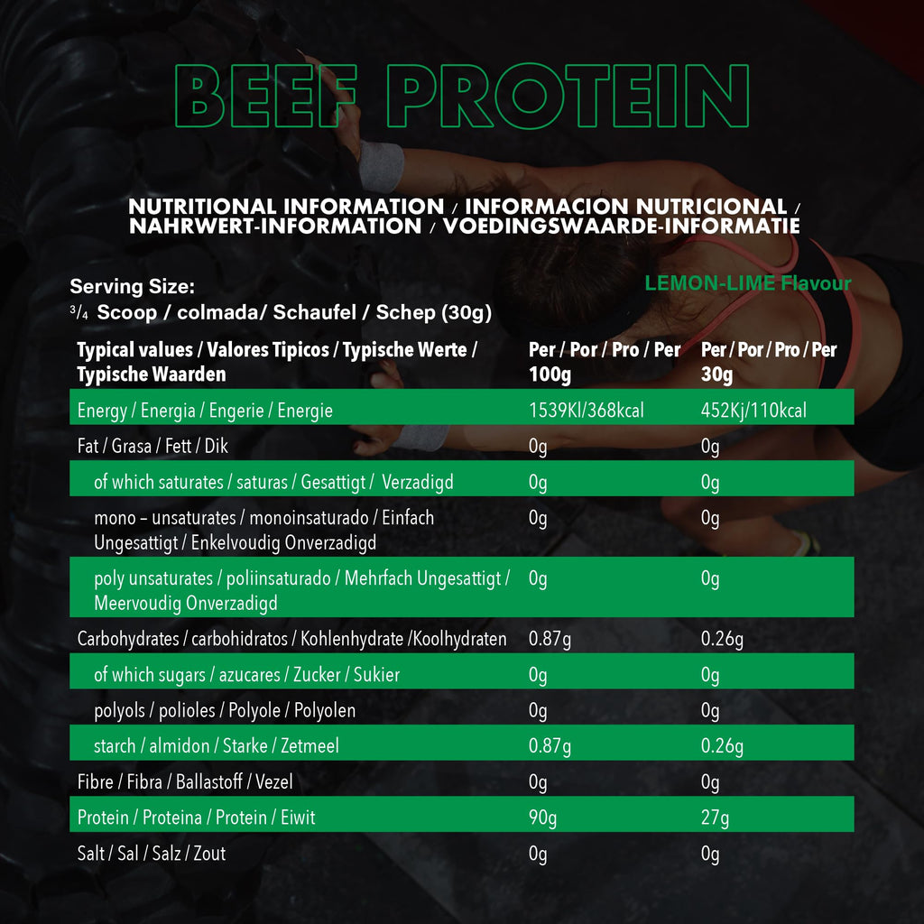 NXT Nutrition Beef Protein Isolate 540g