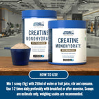 Applied Nutrition Creatine Monohydrate - Creatine Powder