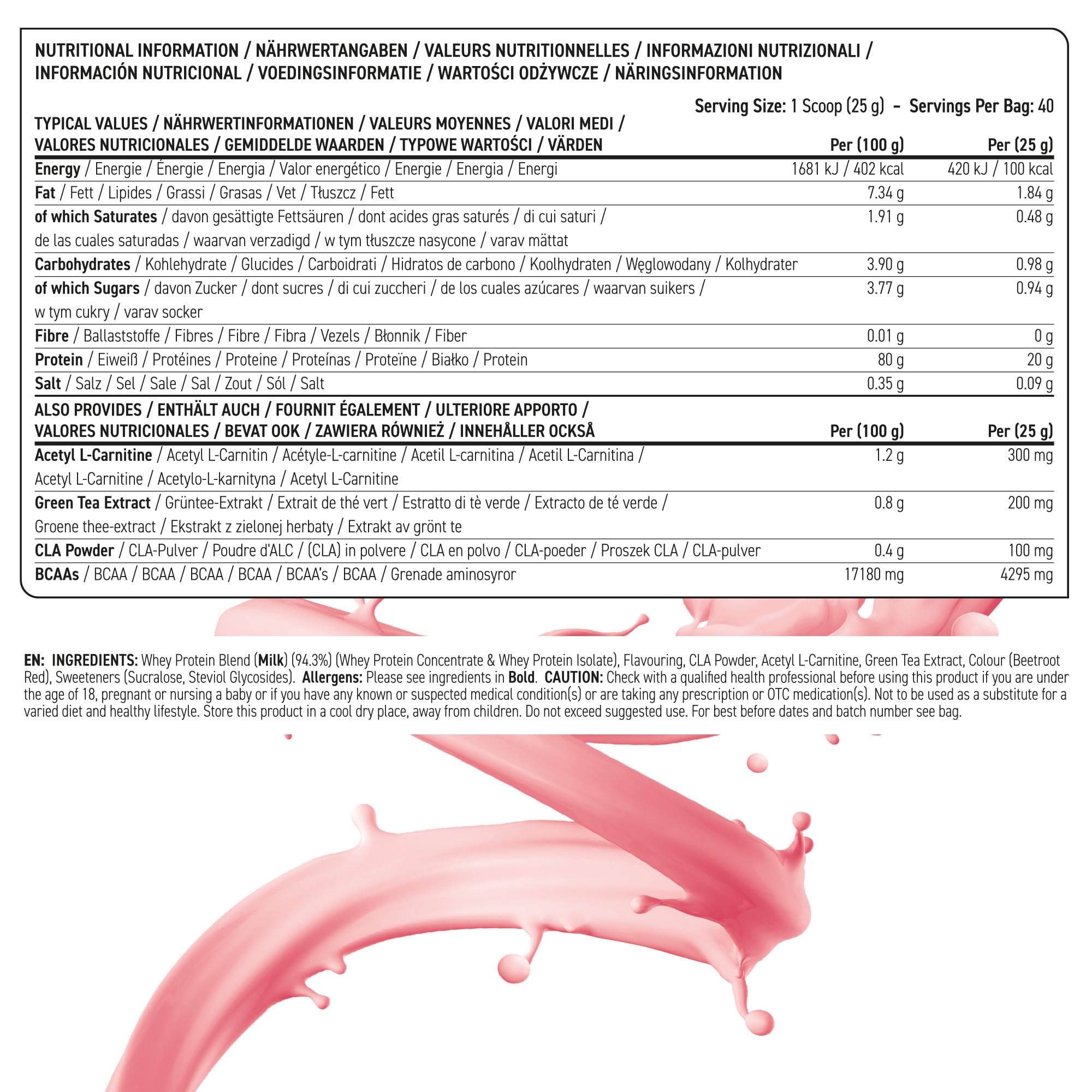 Applied Nutrition Diet Whey - Diet Whey Protein Powder