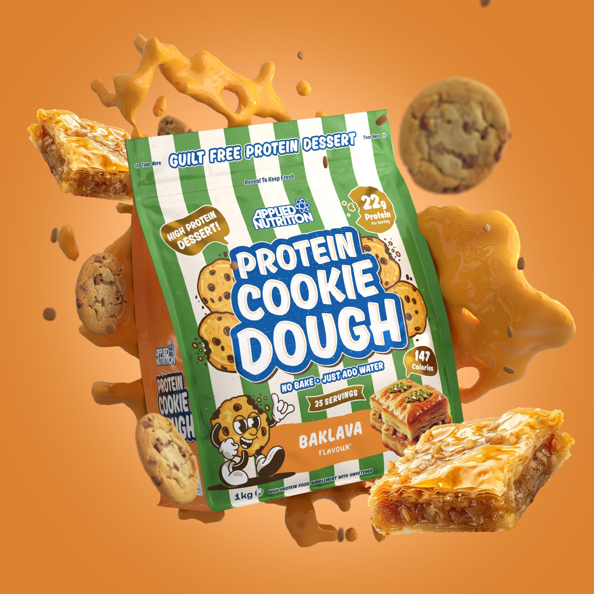 Applied Nutrition Protein Cookie Dough - Protein Cookie Dough Powder