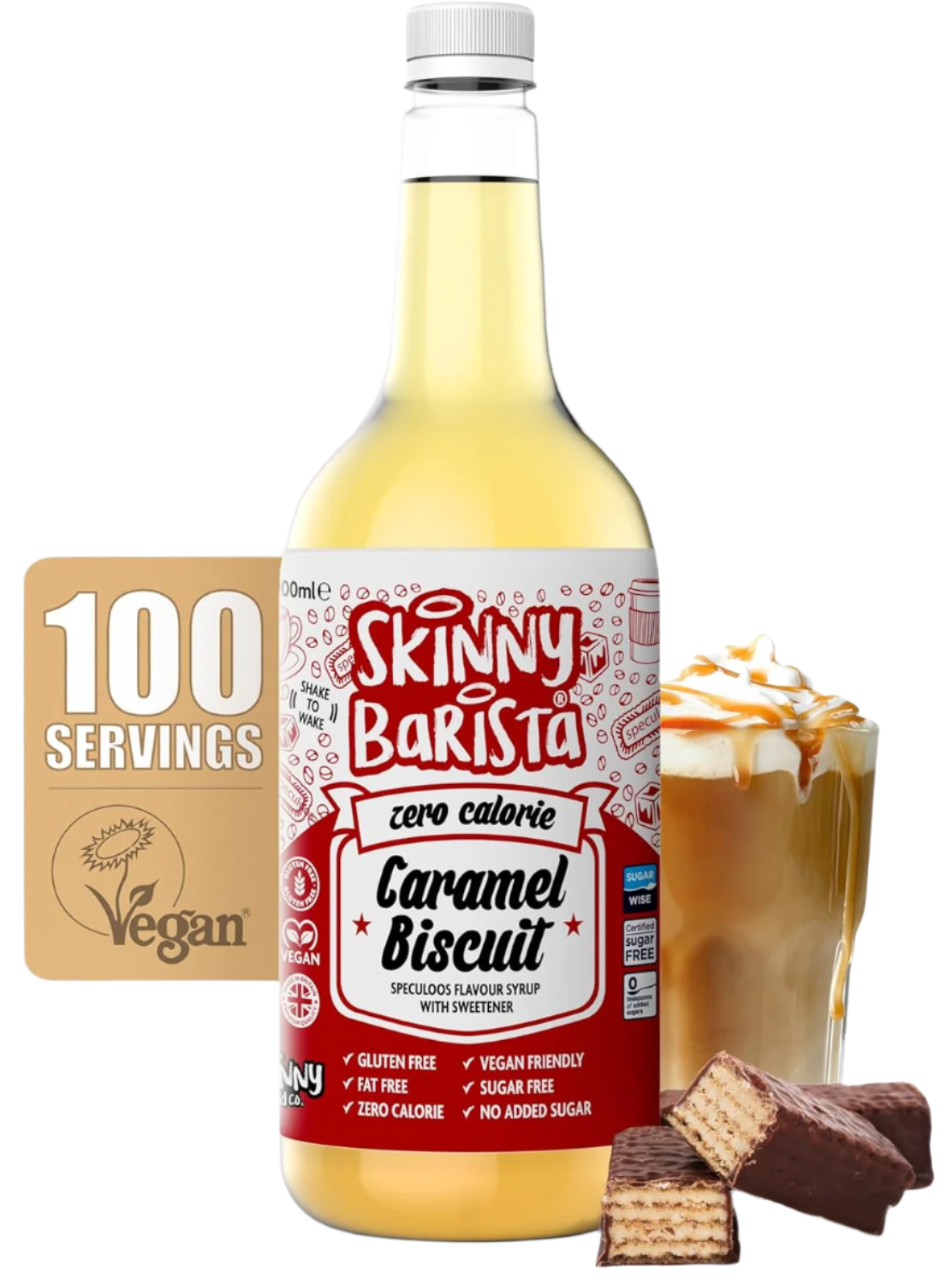 The Skinny Food Co Skinny Barista Zero Calorie Coffee Syrup - Zero VAT ZER001