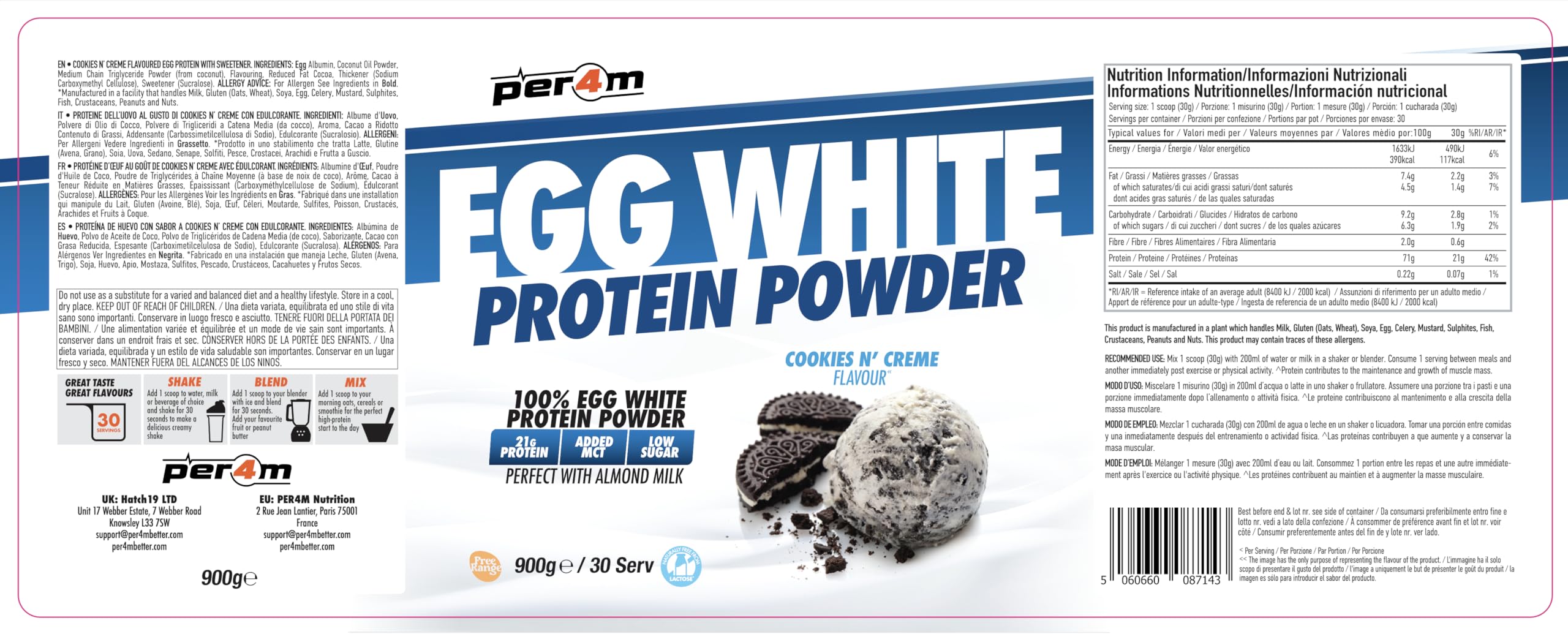 Per4m Egg Protein