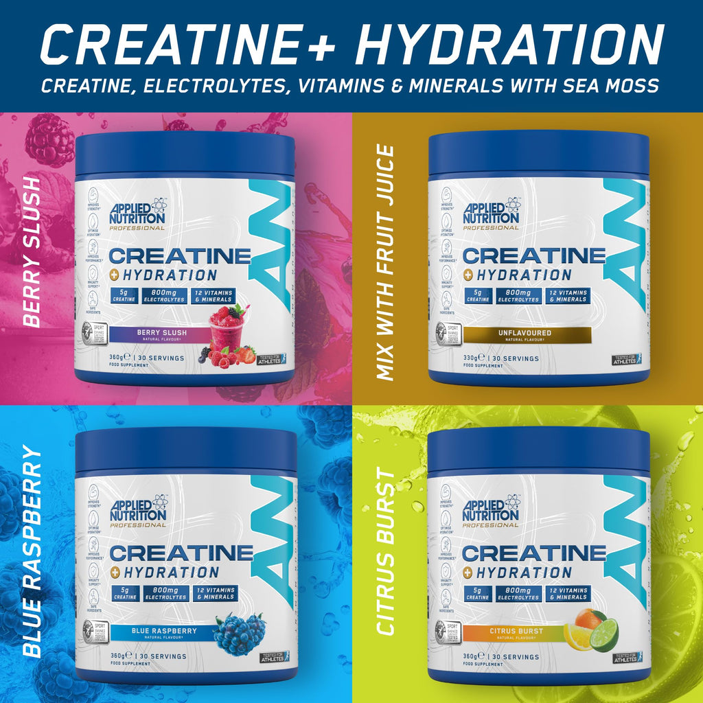 Applied Nutrition Creatine + Hydration - Recovery REC001