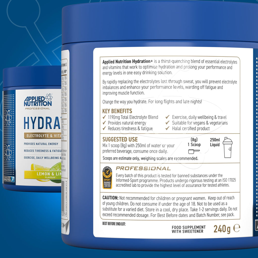 Applied Nutrition Hydration Powder - Sports & Energy Drink Mixes